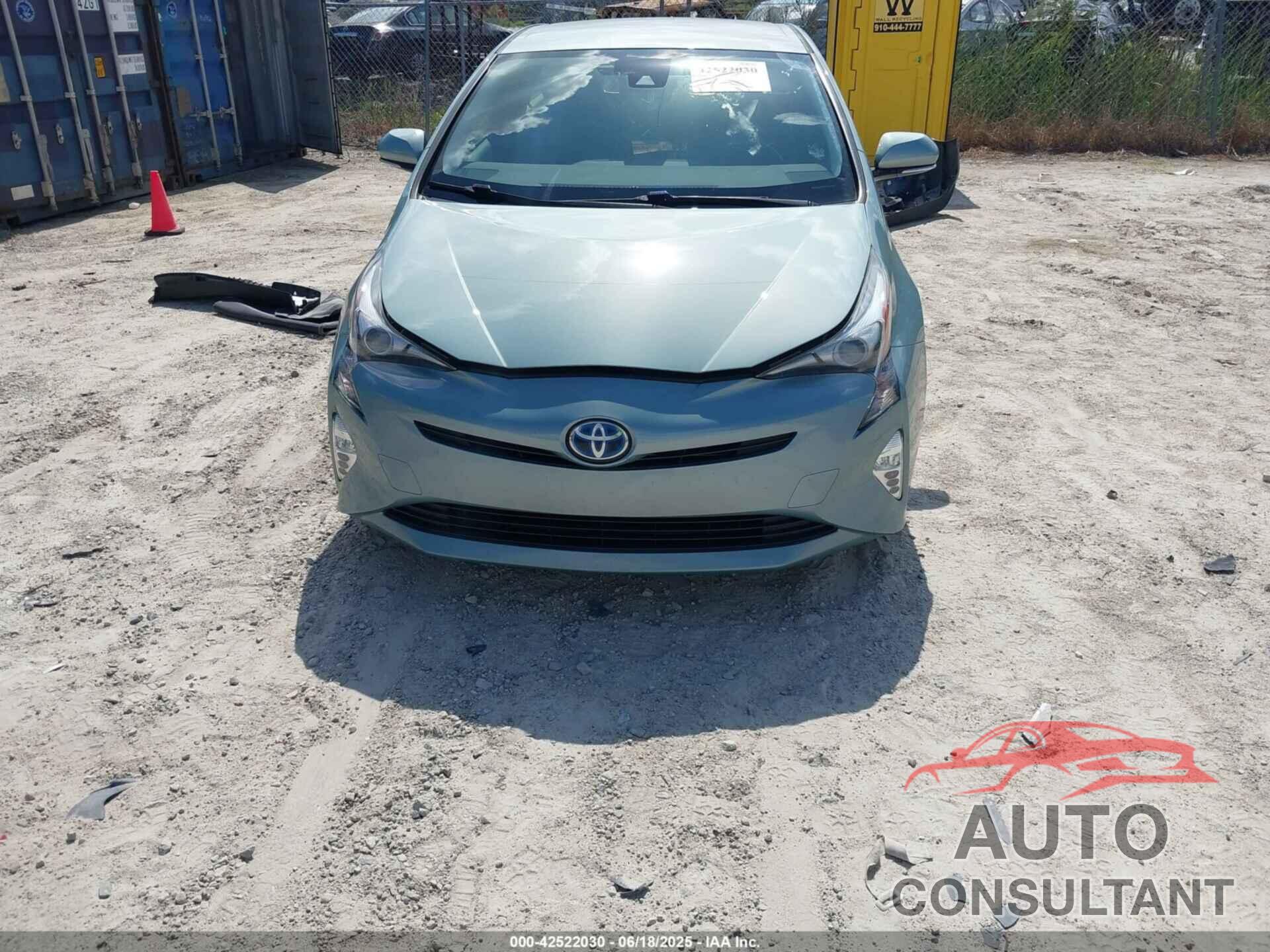 TOYOTA PRIUS 2017 - JTDKARFU1H3036374