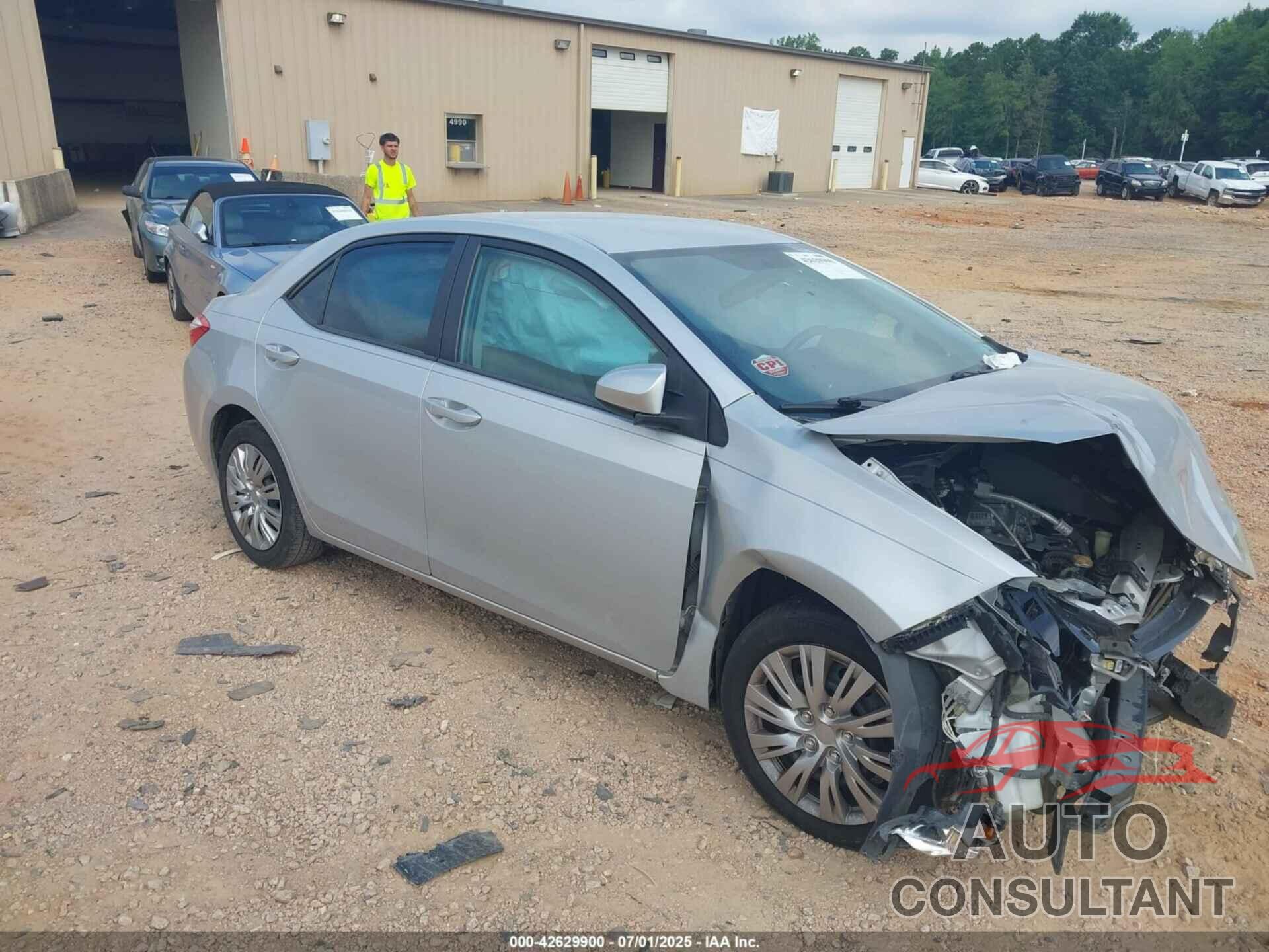TOYOTA COROLLA 2016 - 2T1BURHE1GC584748