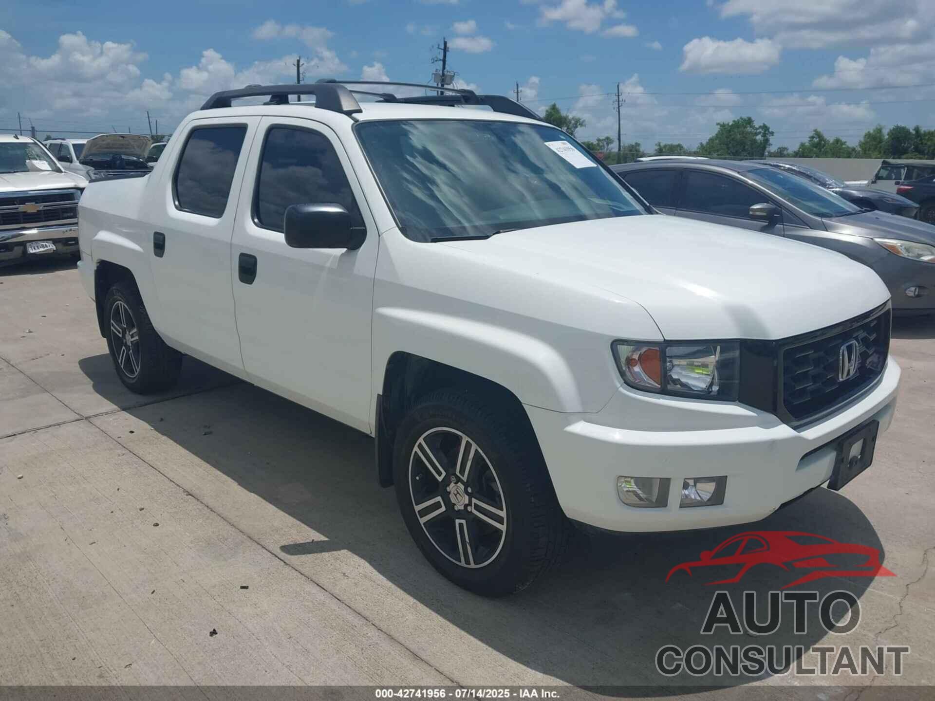 HONDA RIDGELINE 2014 - 5FPYK1F71EB011340