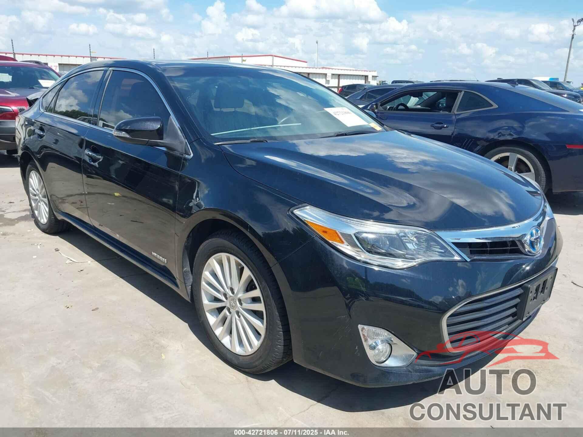 TOYOTA AVALON HYBRID 2013 - 4T1BD1EB8DU004871