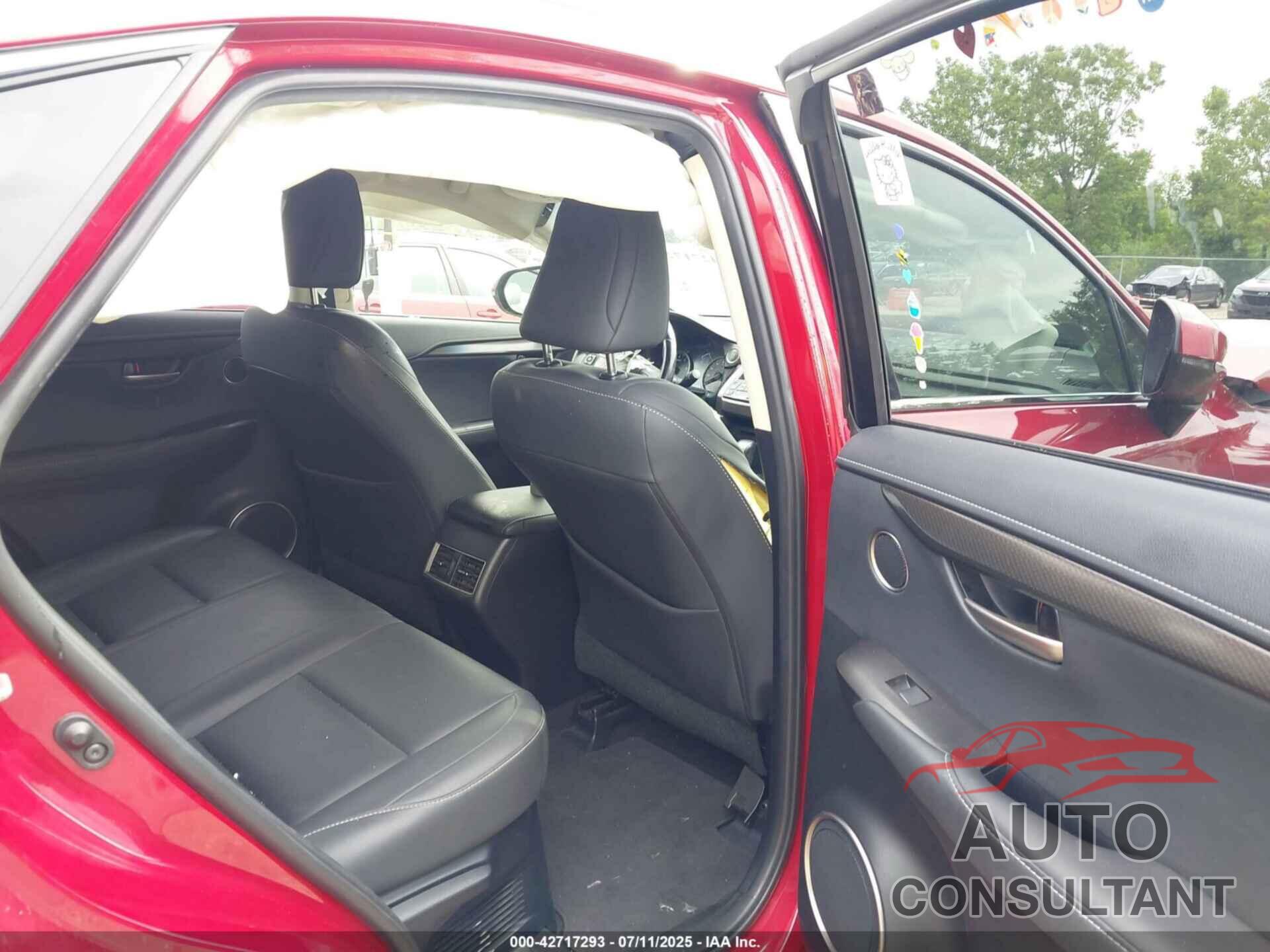 LEXUS NX 200T 2016 - JTJBARBZXG2092655