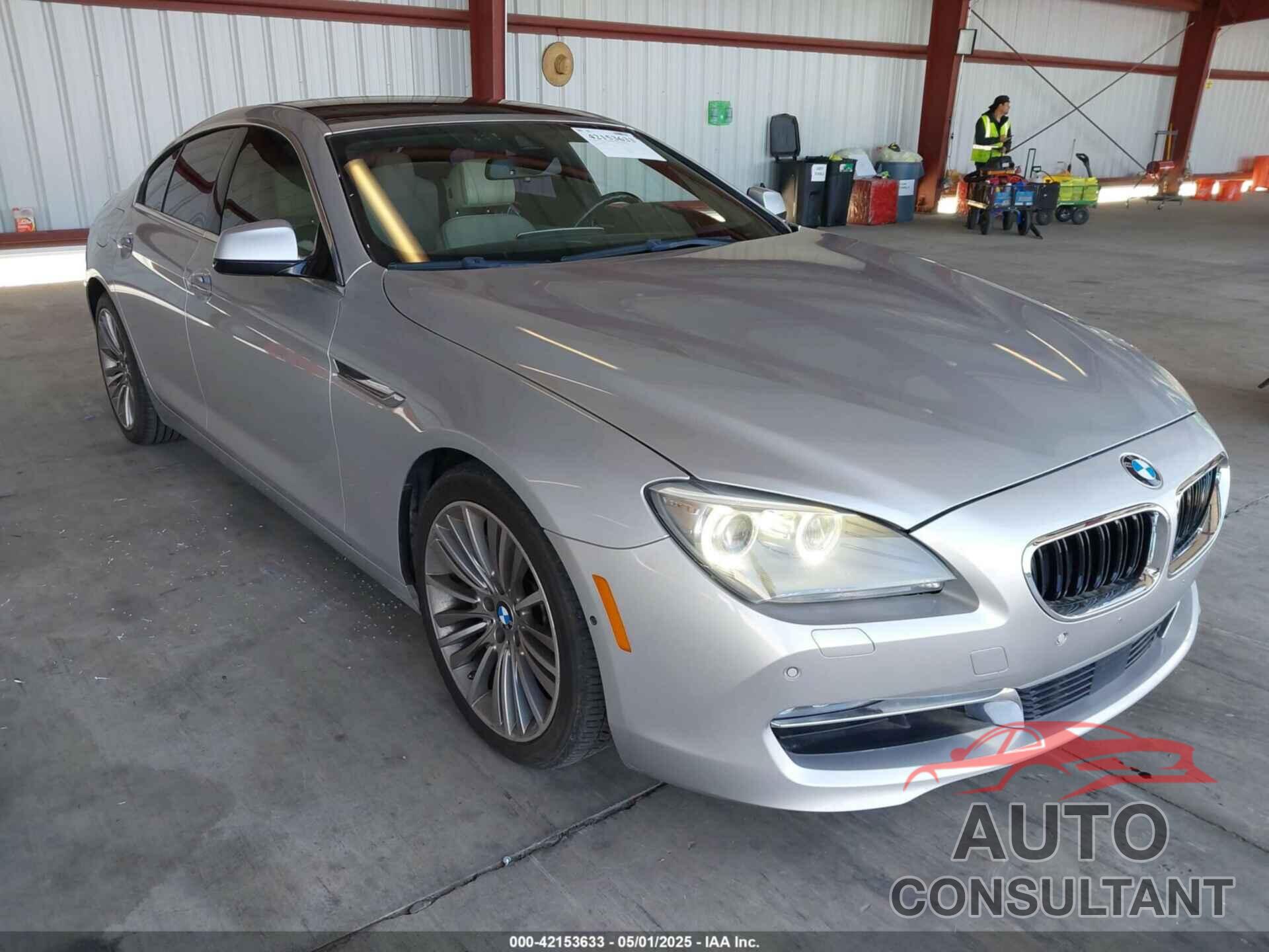 BMW 650I GRAN COUPE 2013 - WBA6B4C50DDG67992