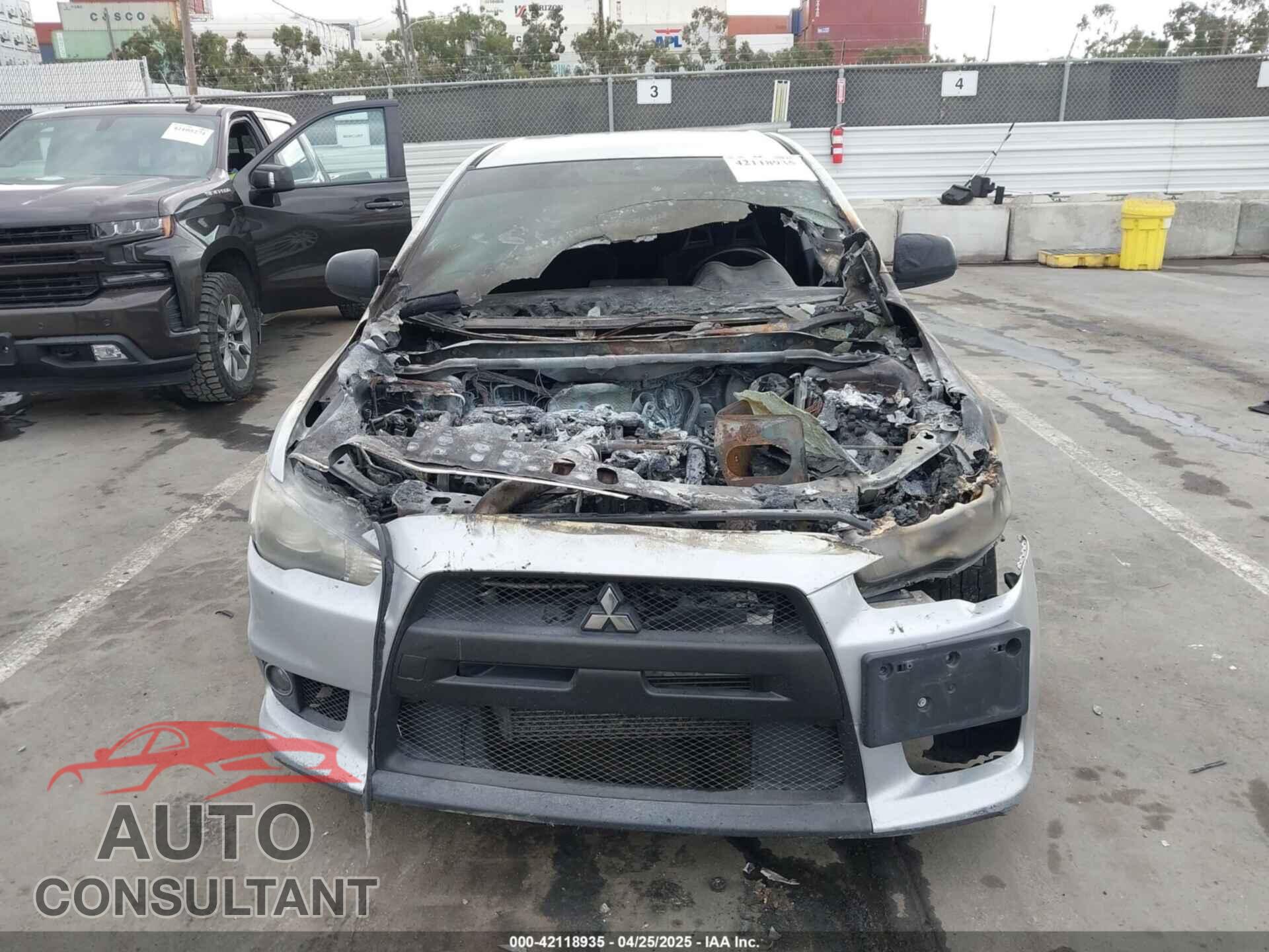 MITSUBISHI LANCER EVOLUTION 2011 - JA32W8FV6BU046340