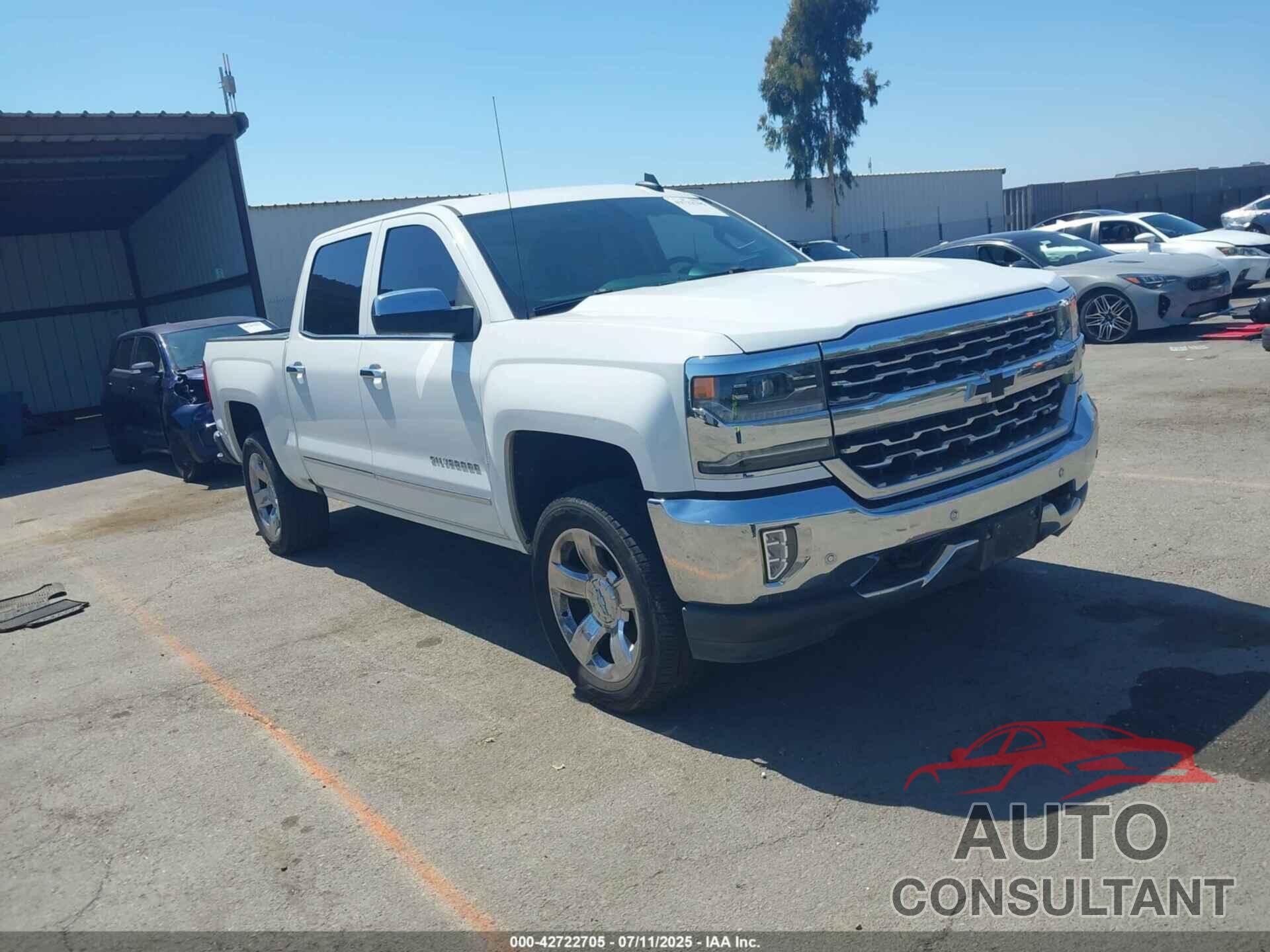 CHEVROLET SILVERADO 1500 2017 - 3GCUKSEC9HG472103