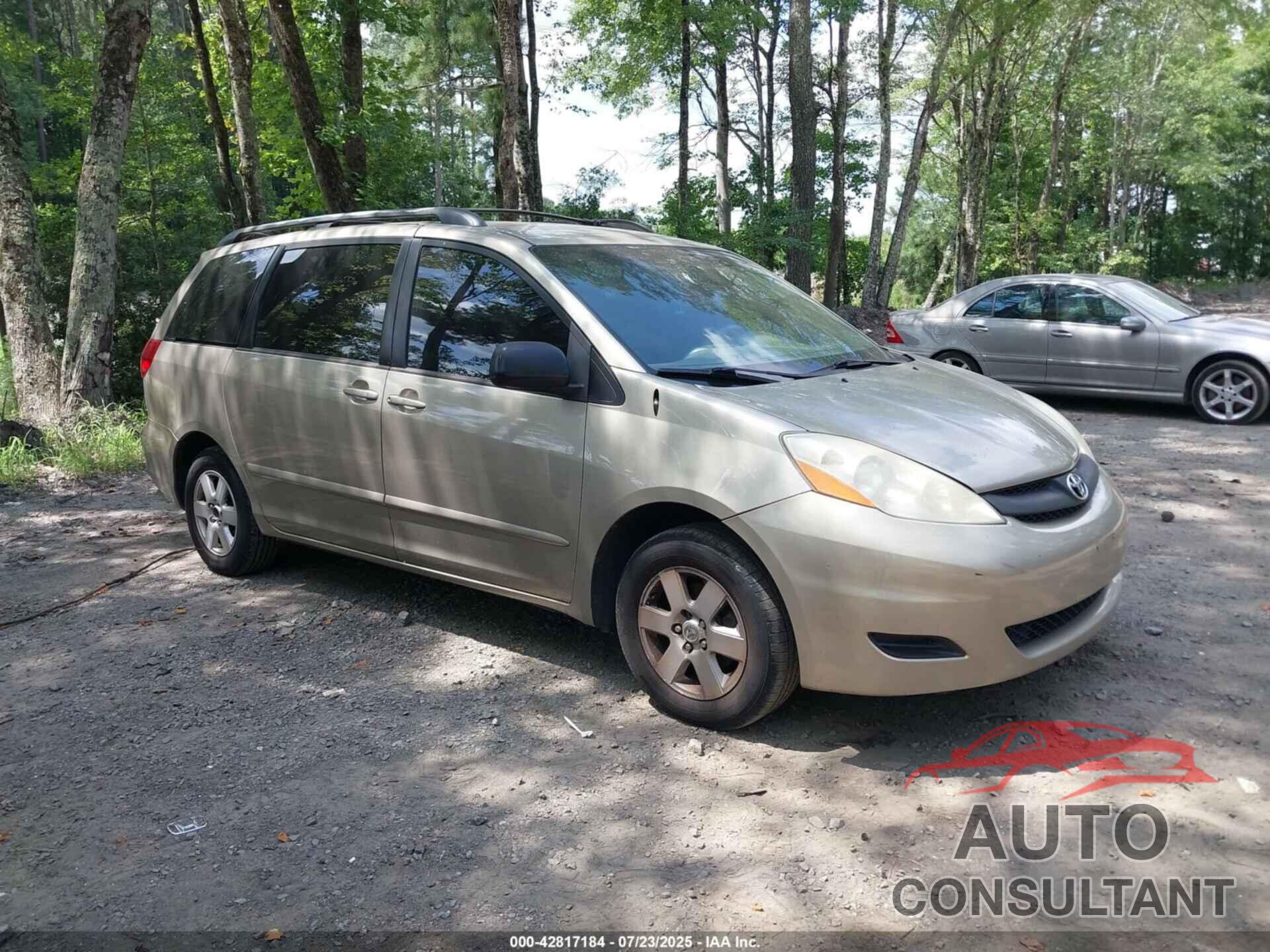 TOYOTA SIENNA 2009 - 5TDZK23C59S279068