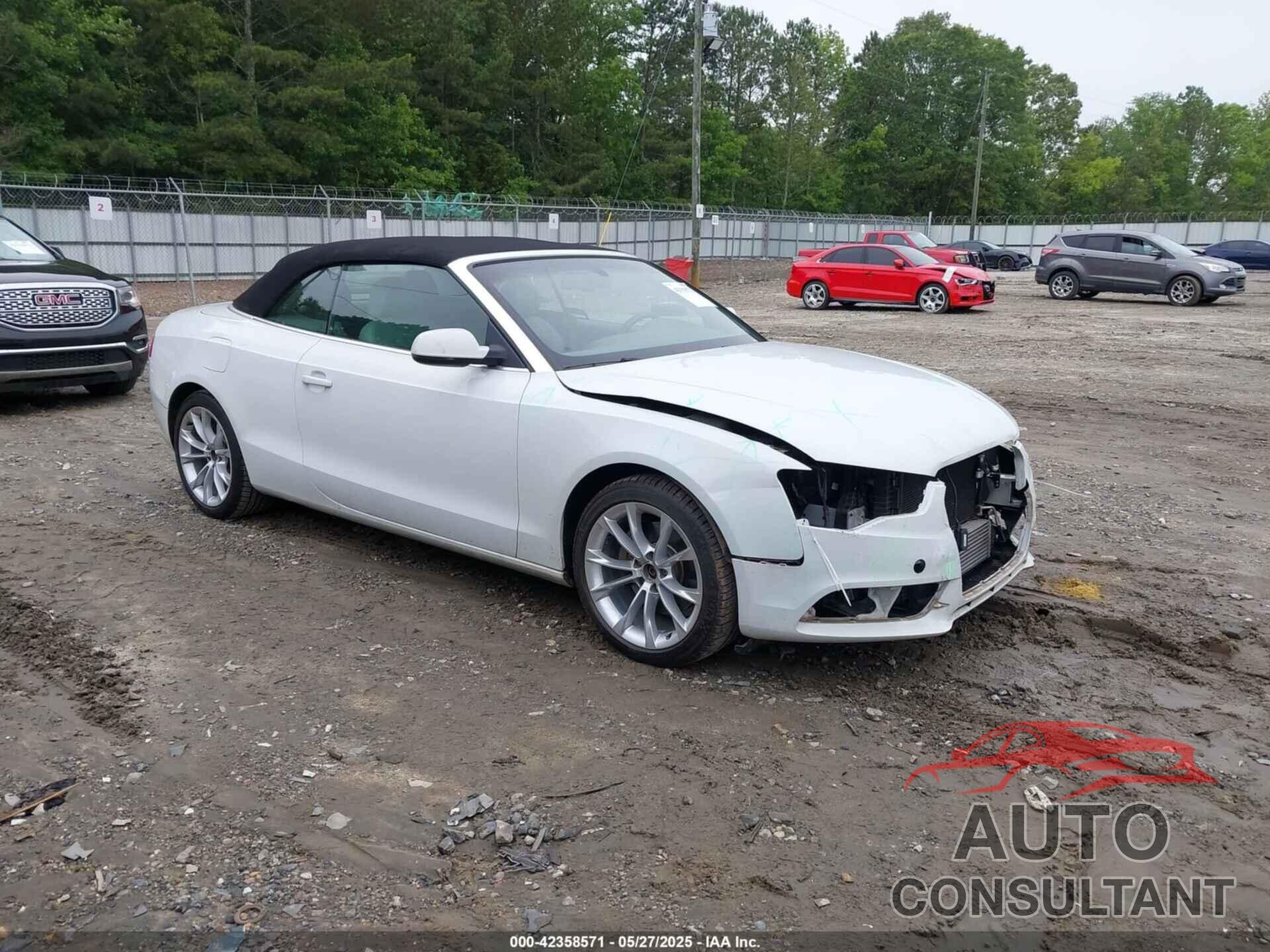 AUDI A5 2013 - WAUVFAFH7DN007850