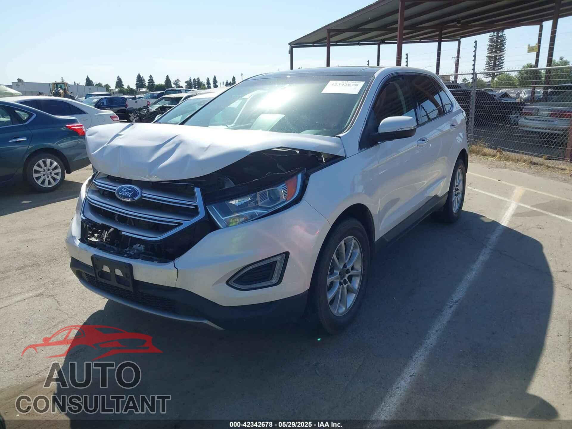 FORD EDGE 2017 - 2FMPK4K94HBC27158