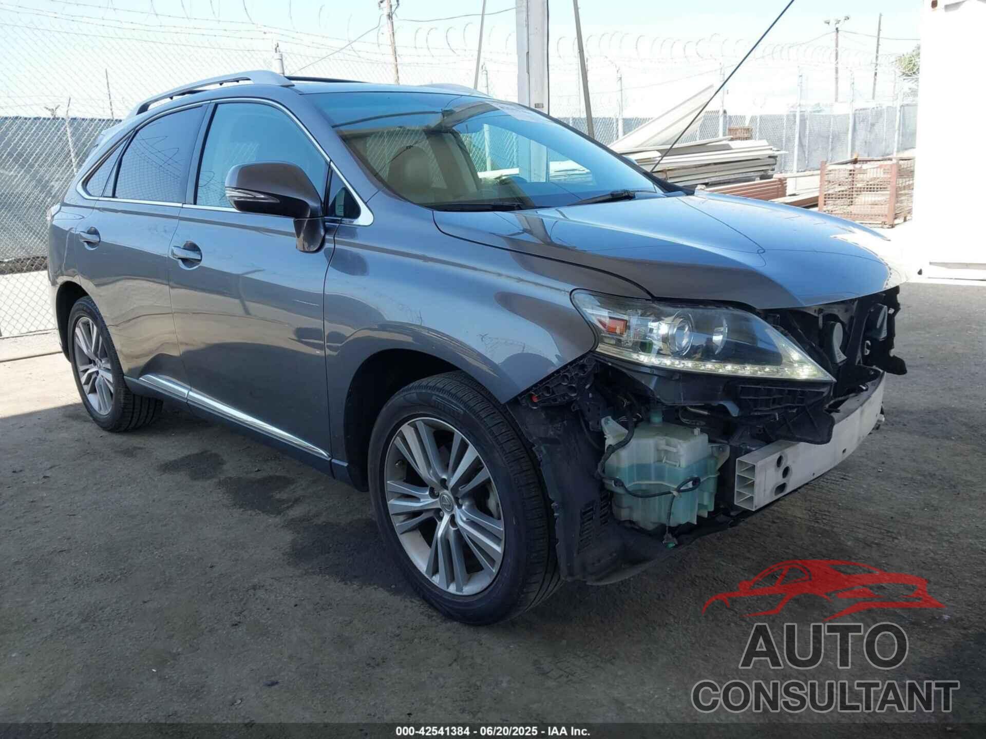 LEXUS RX 350 2015 - 2T2ZK1BA5FC154355