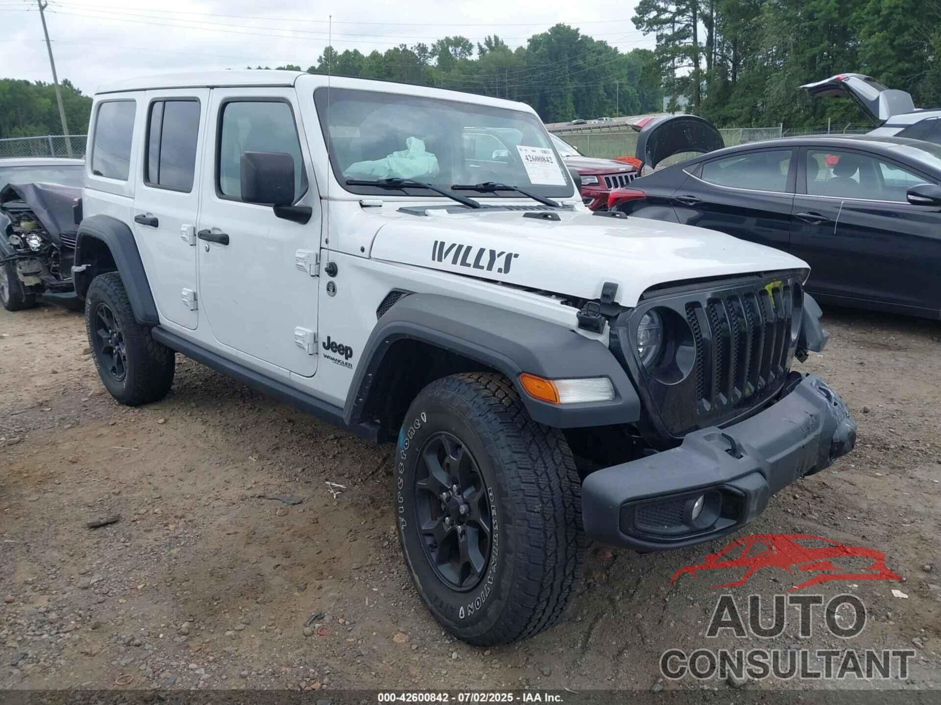 JEEP WRANGLER UNLIMITED 2021 - 1C4HJXDGXMW855789