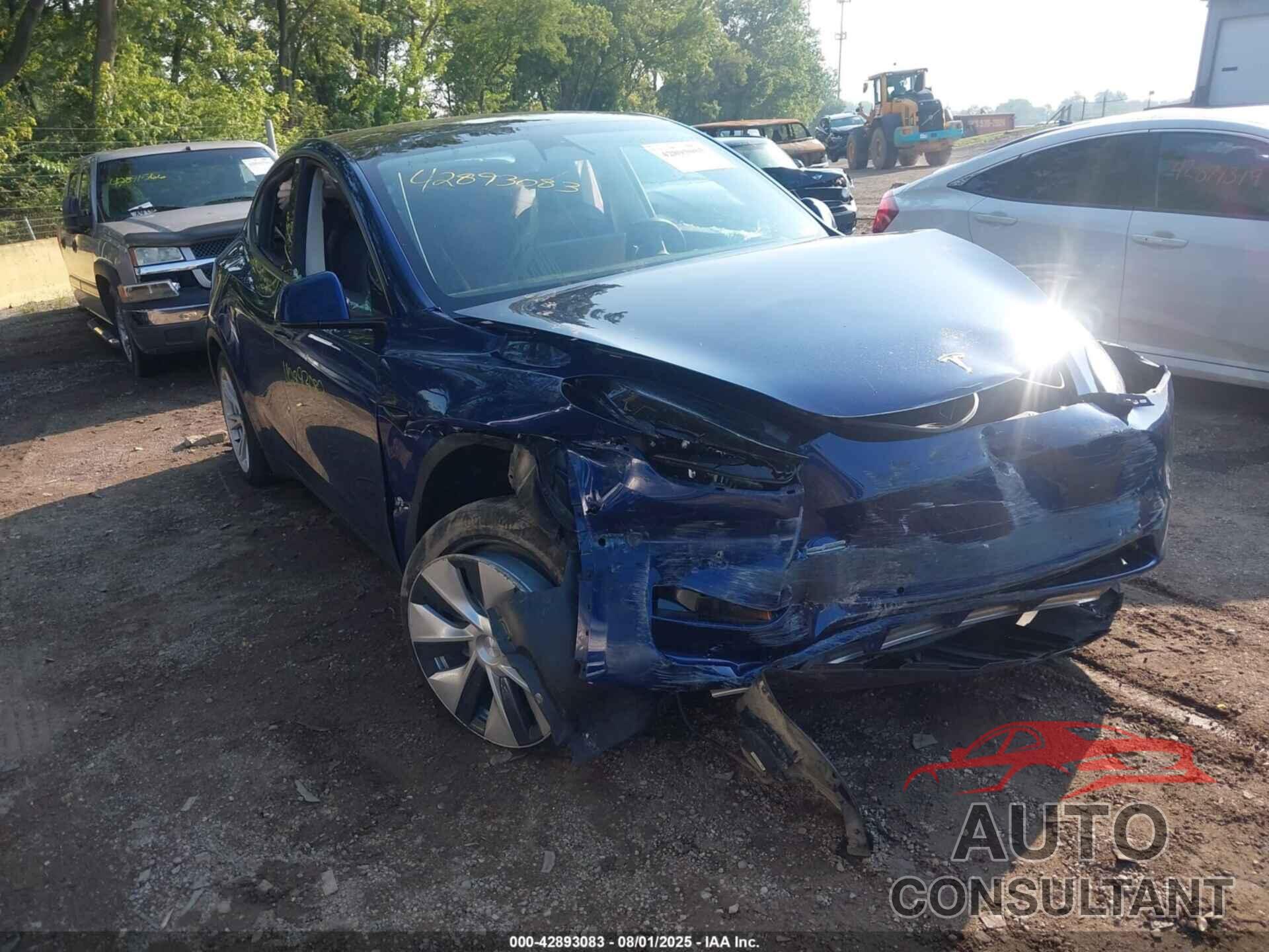 TESLA MODEL Y 2021 - 5YJYGDED0MF163305