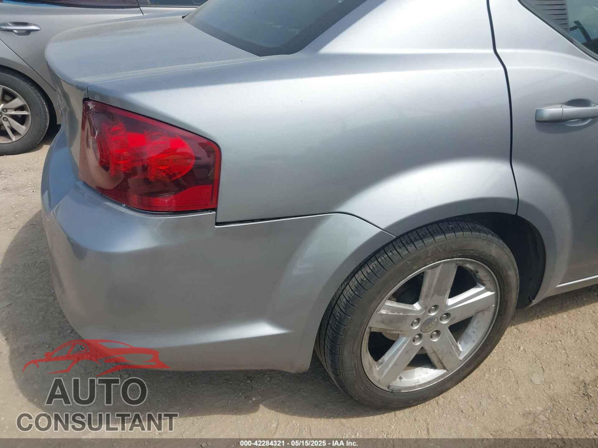 DODGE AVENGER 2013 - 1C3CDZAB1DN537284