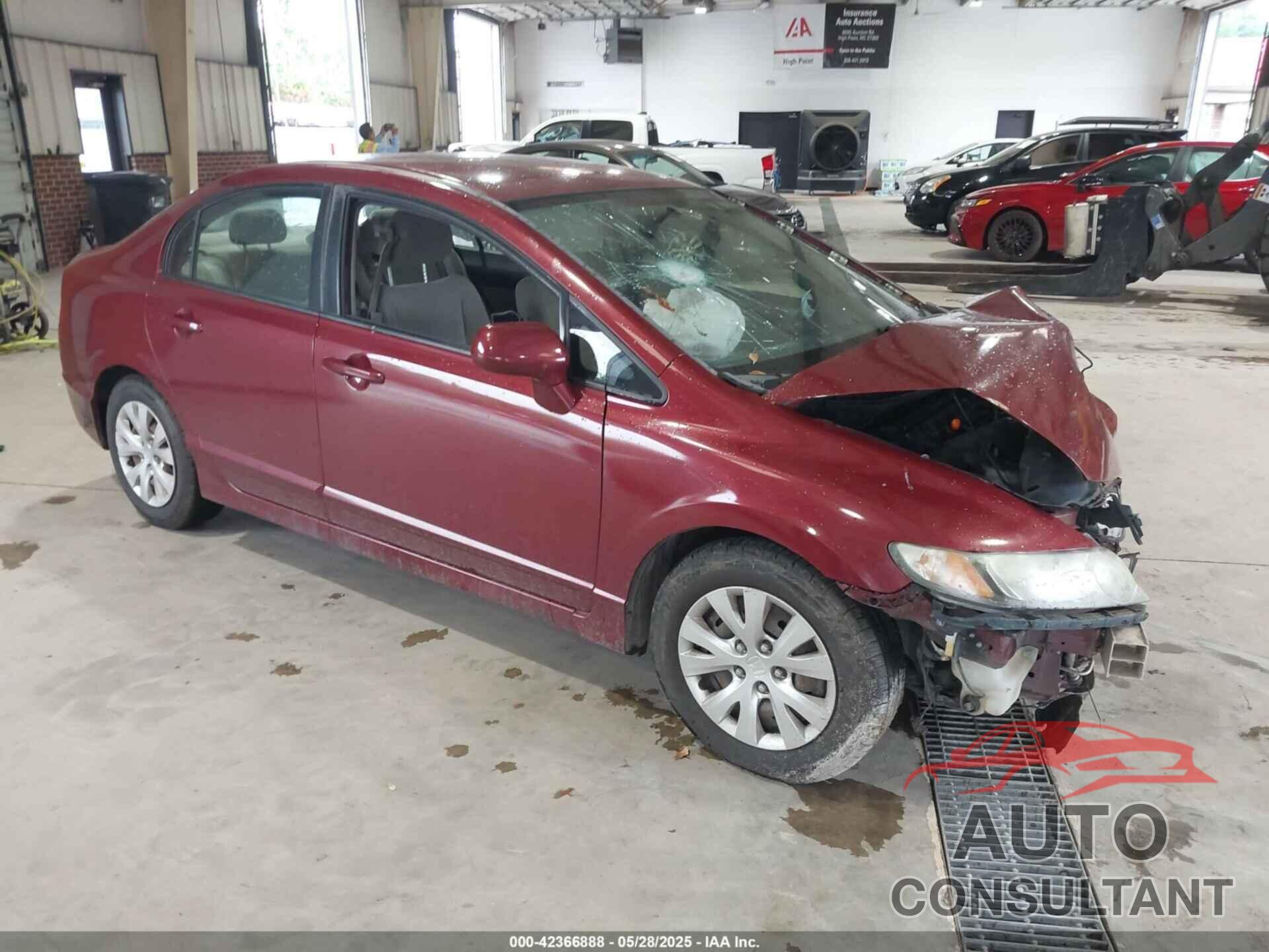 HONDA CIVIC 2010 - 2HGFA1F54AH525562