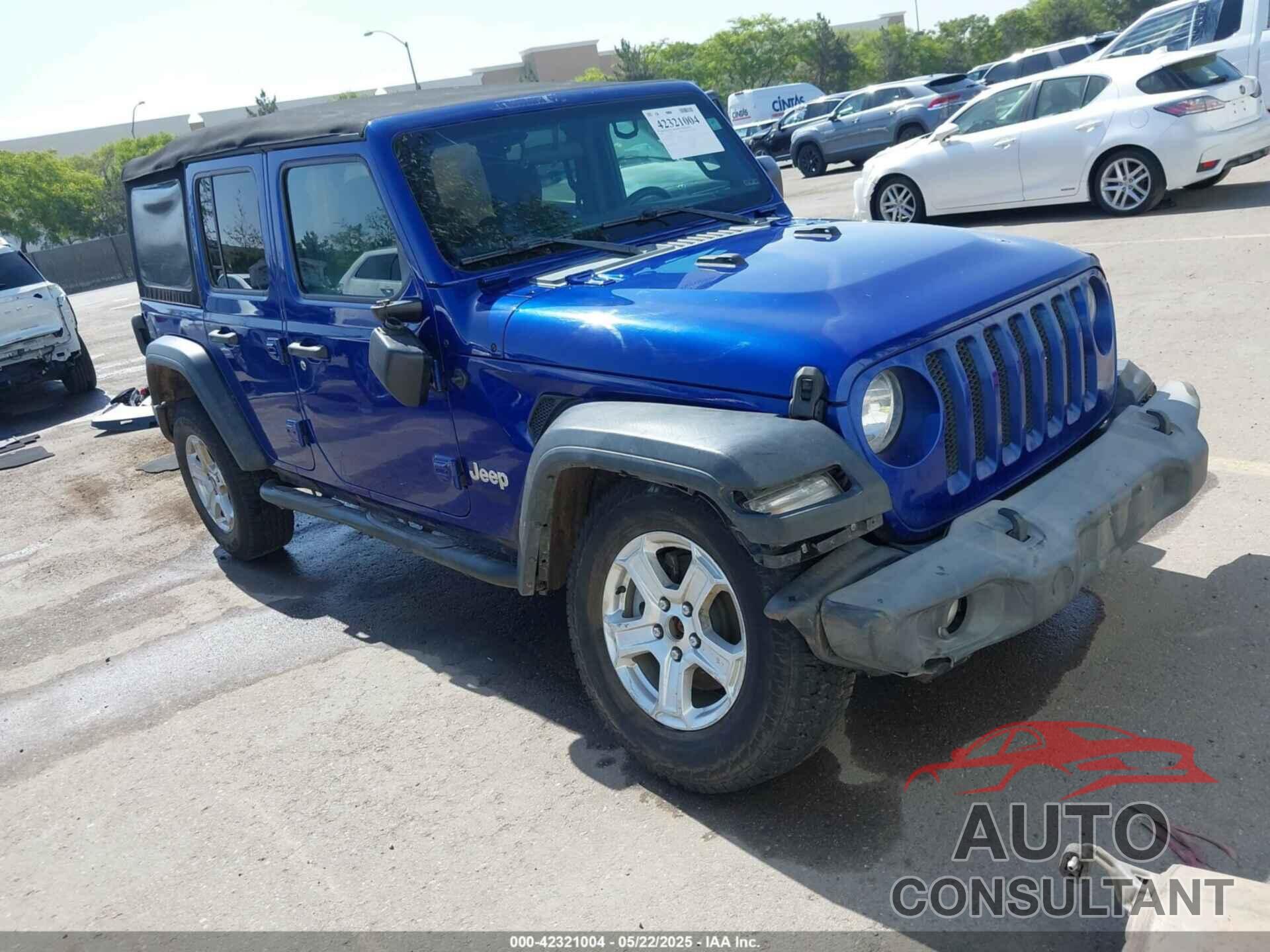 JEEP WRANGLER UNLIMITED 2018 - 1C4HJXDG7JW299534