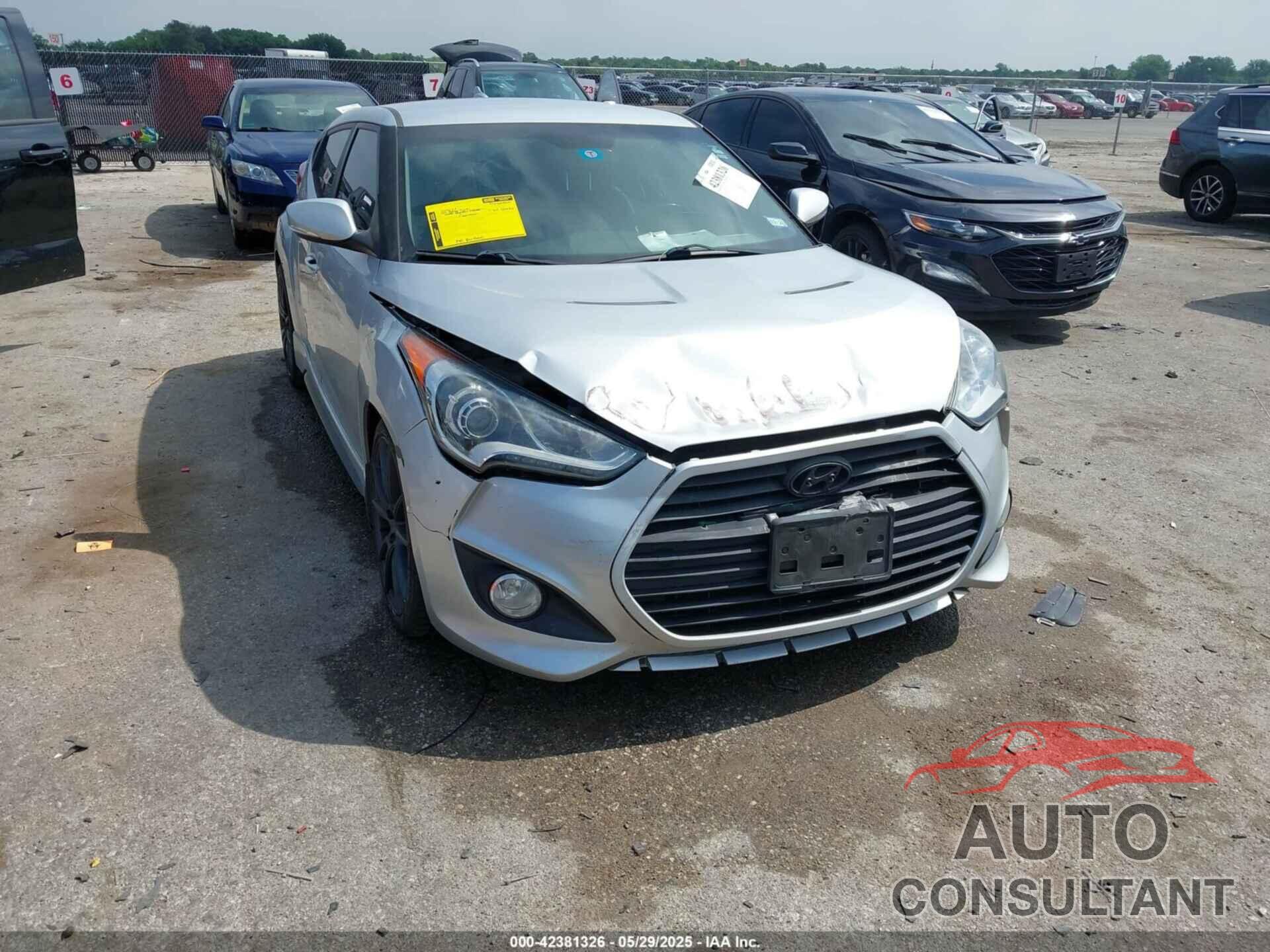 HYUNDAI VELOSTER 2014 - KMHTC6AE4EU185523