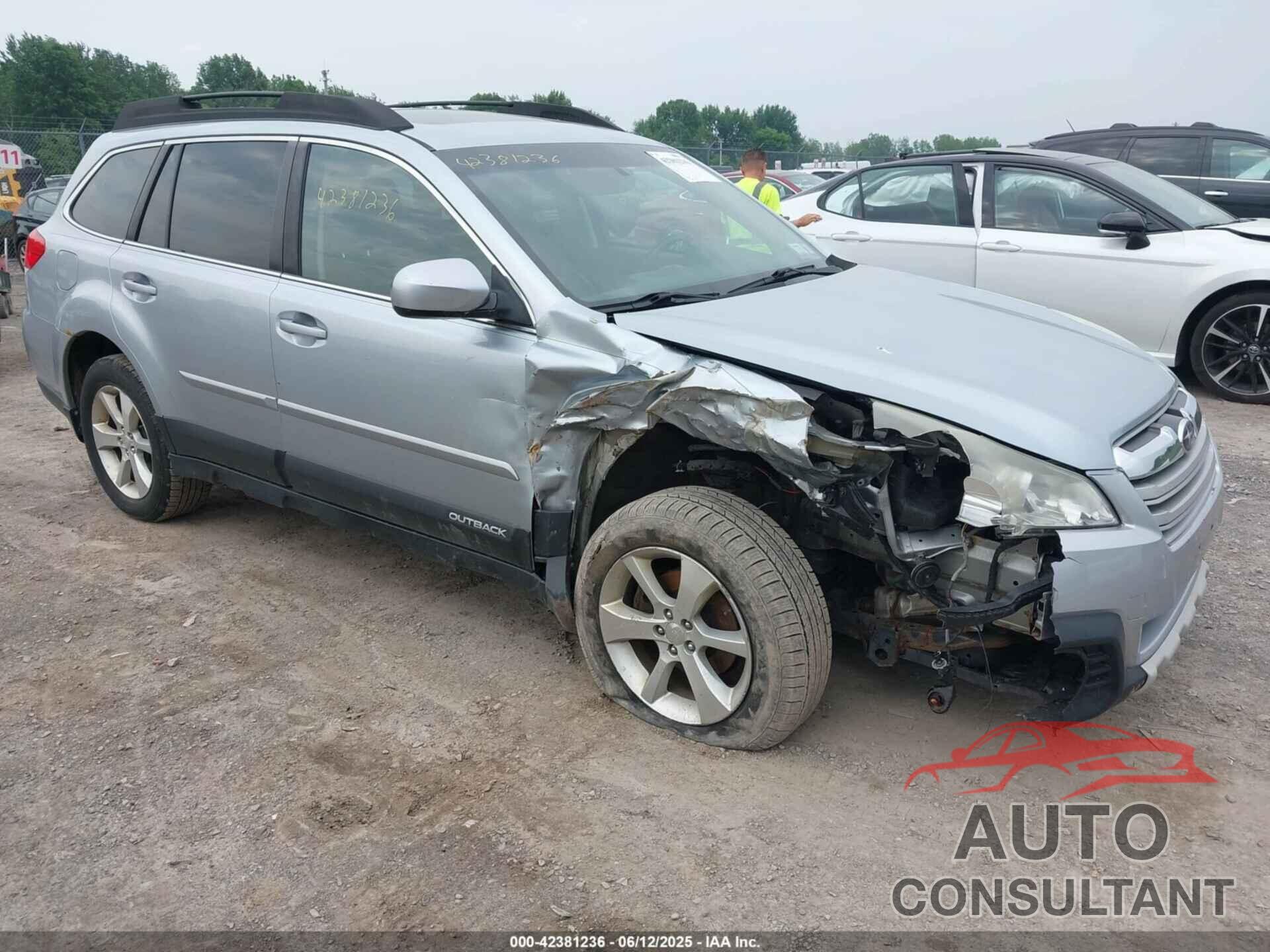 SUBARU OUTBACK 2013 - 4S4BRCLC8D3288324
