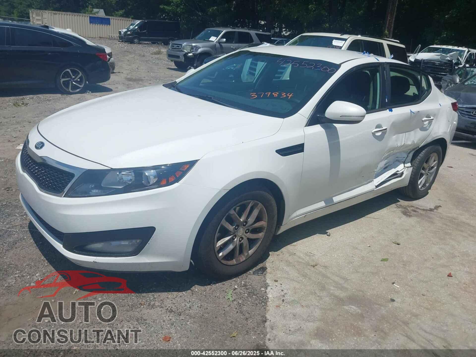KIA OPTIMA 2013 - KNAGM4A77D5379834