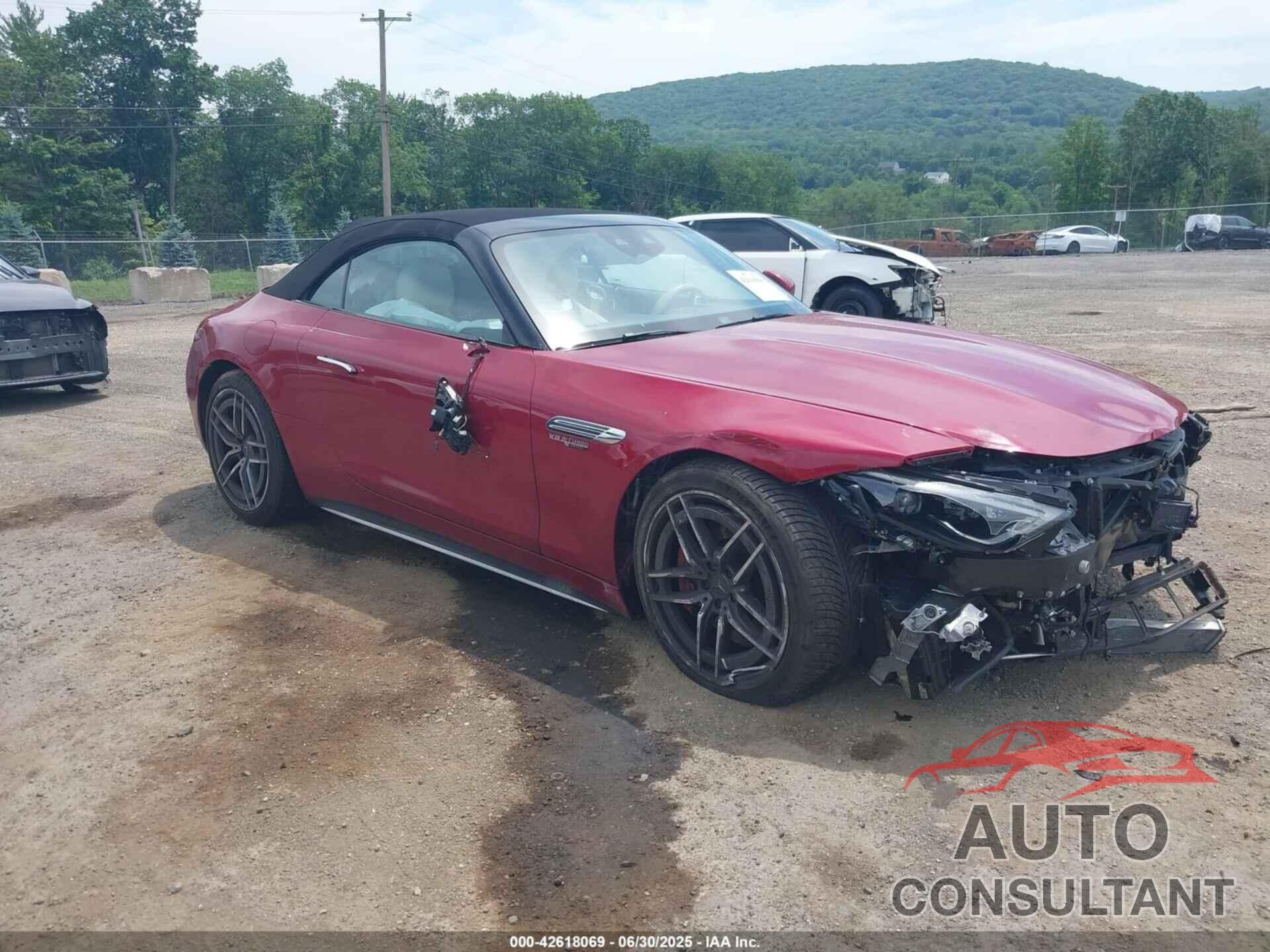 MERCEDES-BENZ AMG SL 55 2022 - W1KVK8AB9NF001107