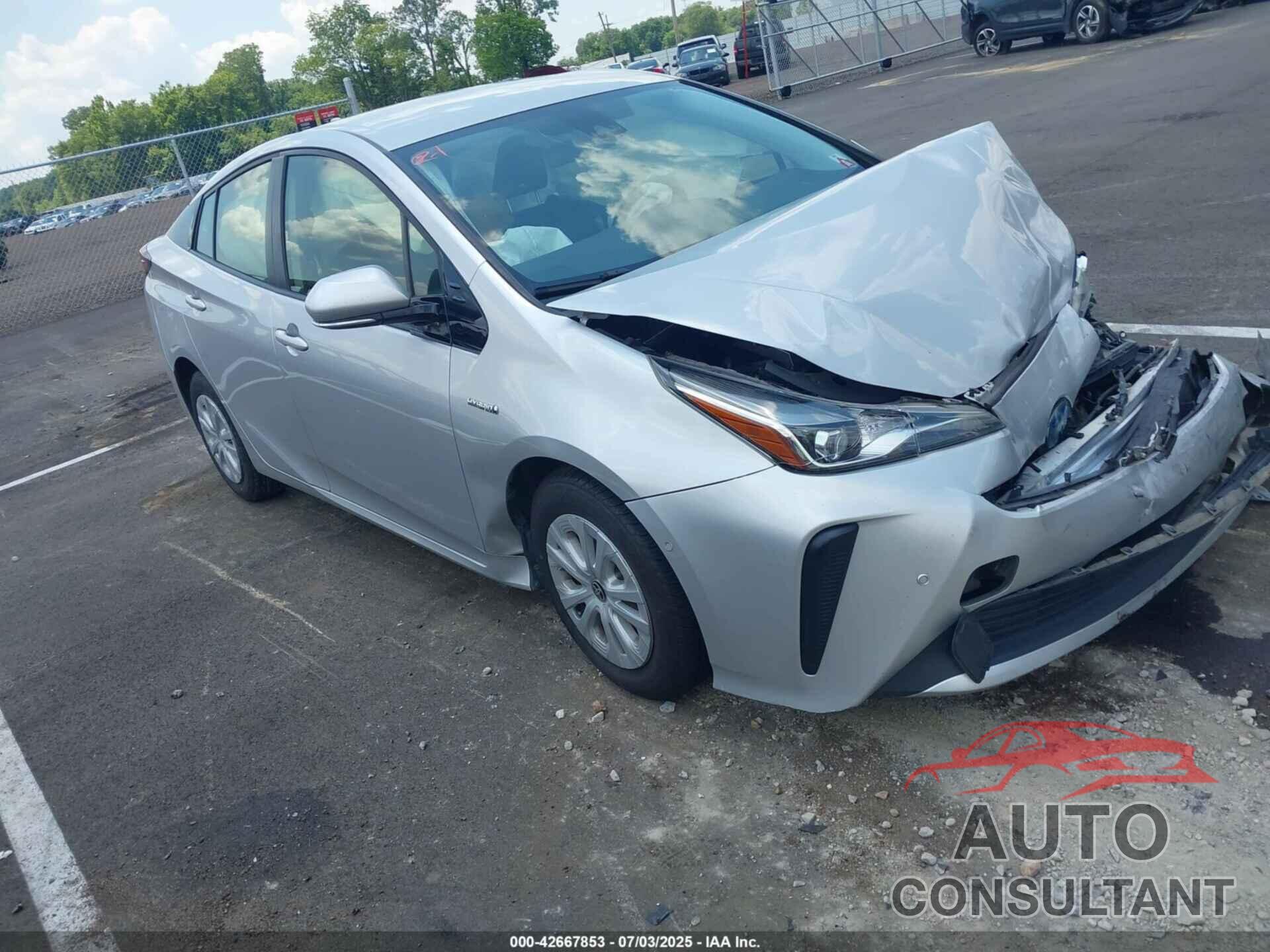 TOYOTA PRIUS 2019 - JTDKARFU1K3085890