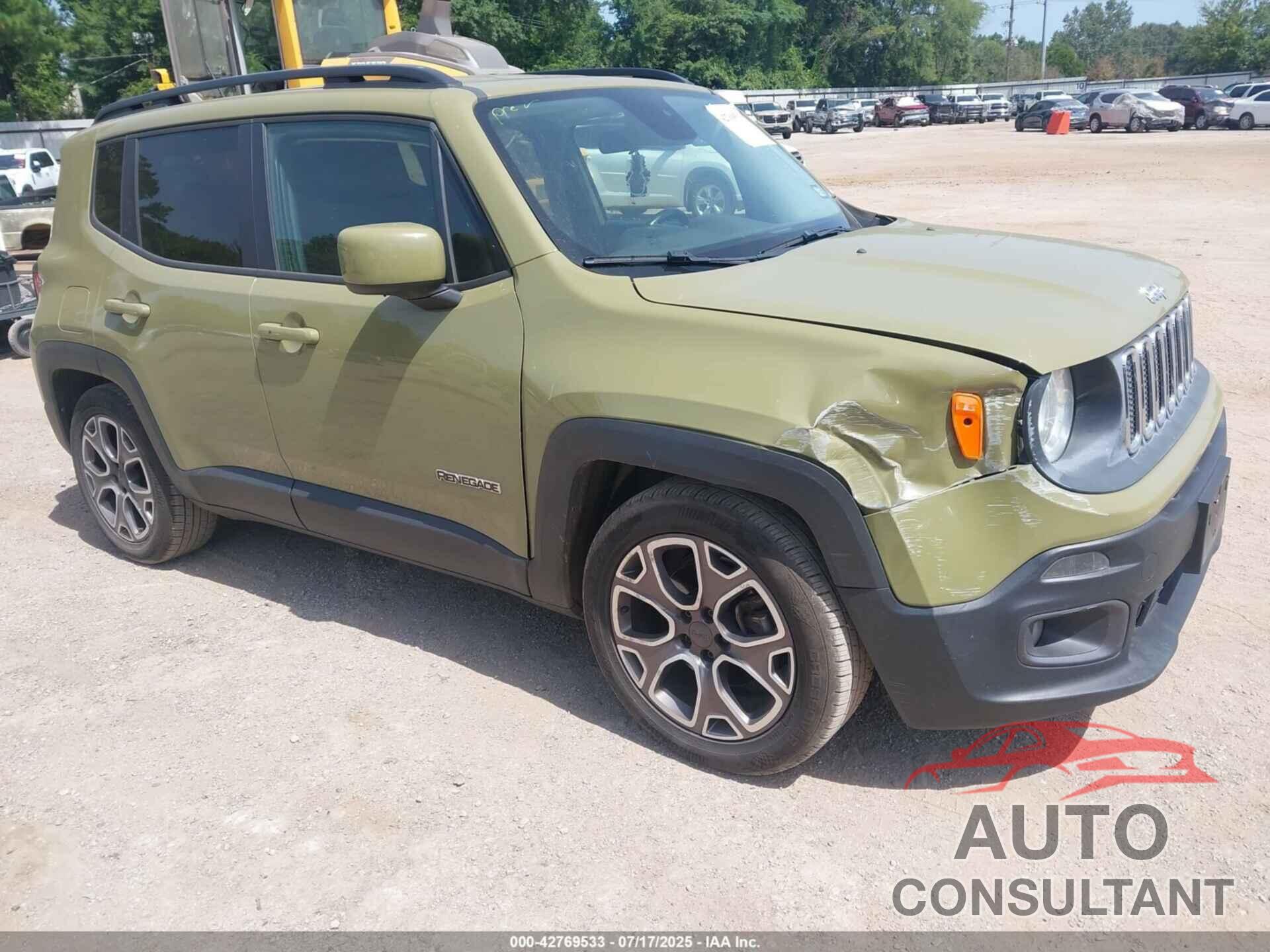 JEEP RENEGADE 2015 - ZACCJABT5FPB36943