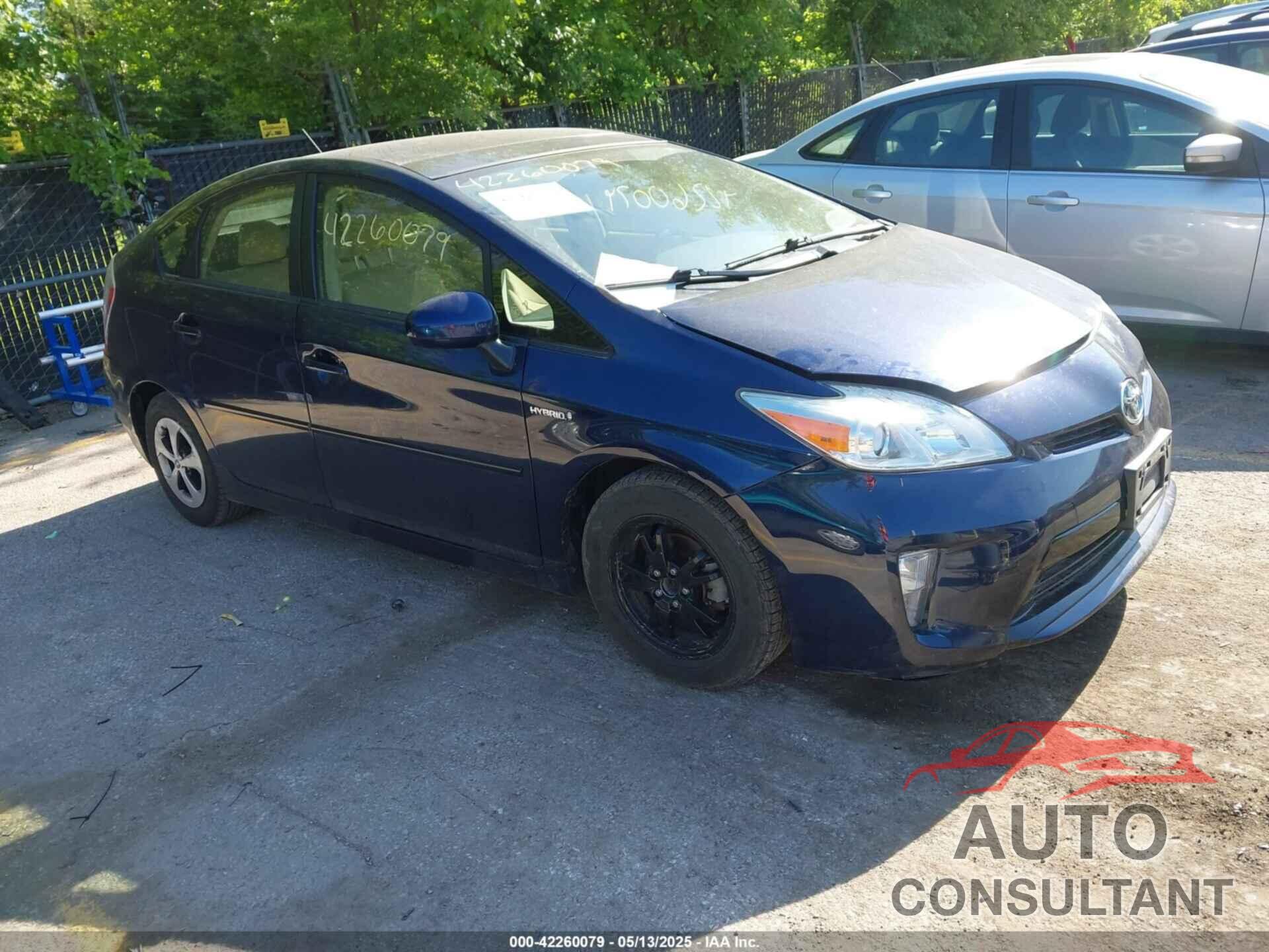 TOYOTA PRIUS 2014 - JTDKN3DU2E1814158
