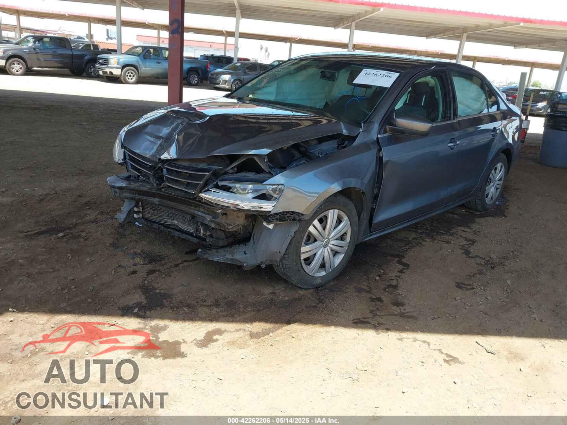 VOLKSWAGEN JETTA 2017 - 3VW2B7AJ2HM350559