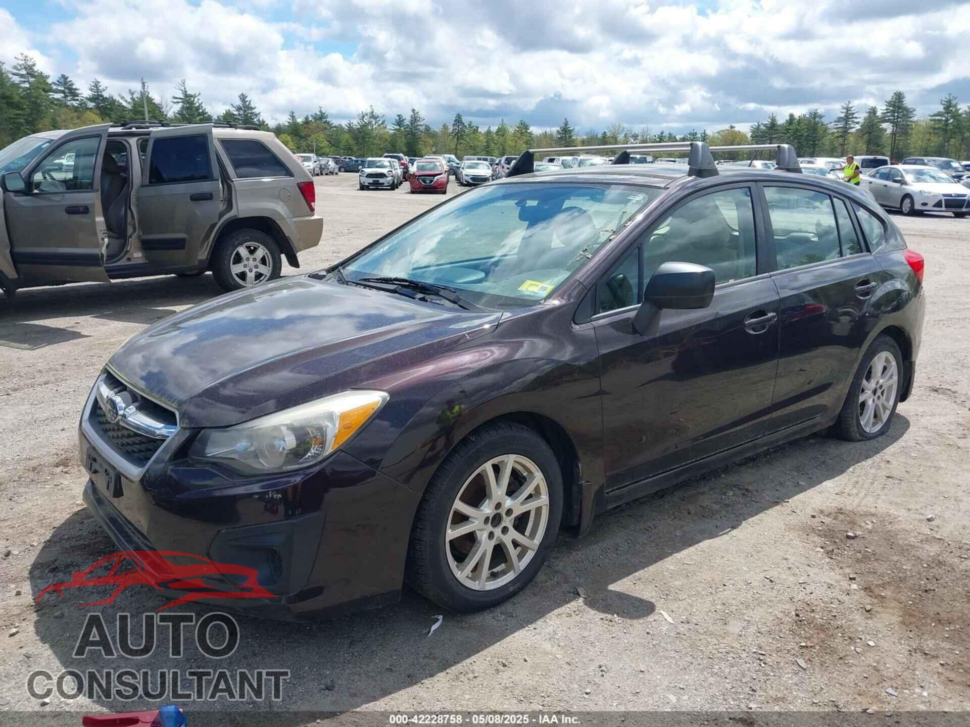 SUBARU IMPREZA 2012 - JF1GPAA68CH223952