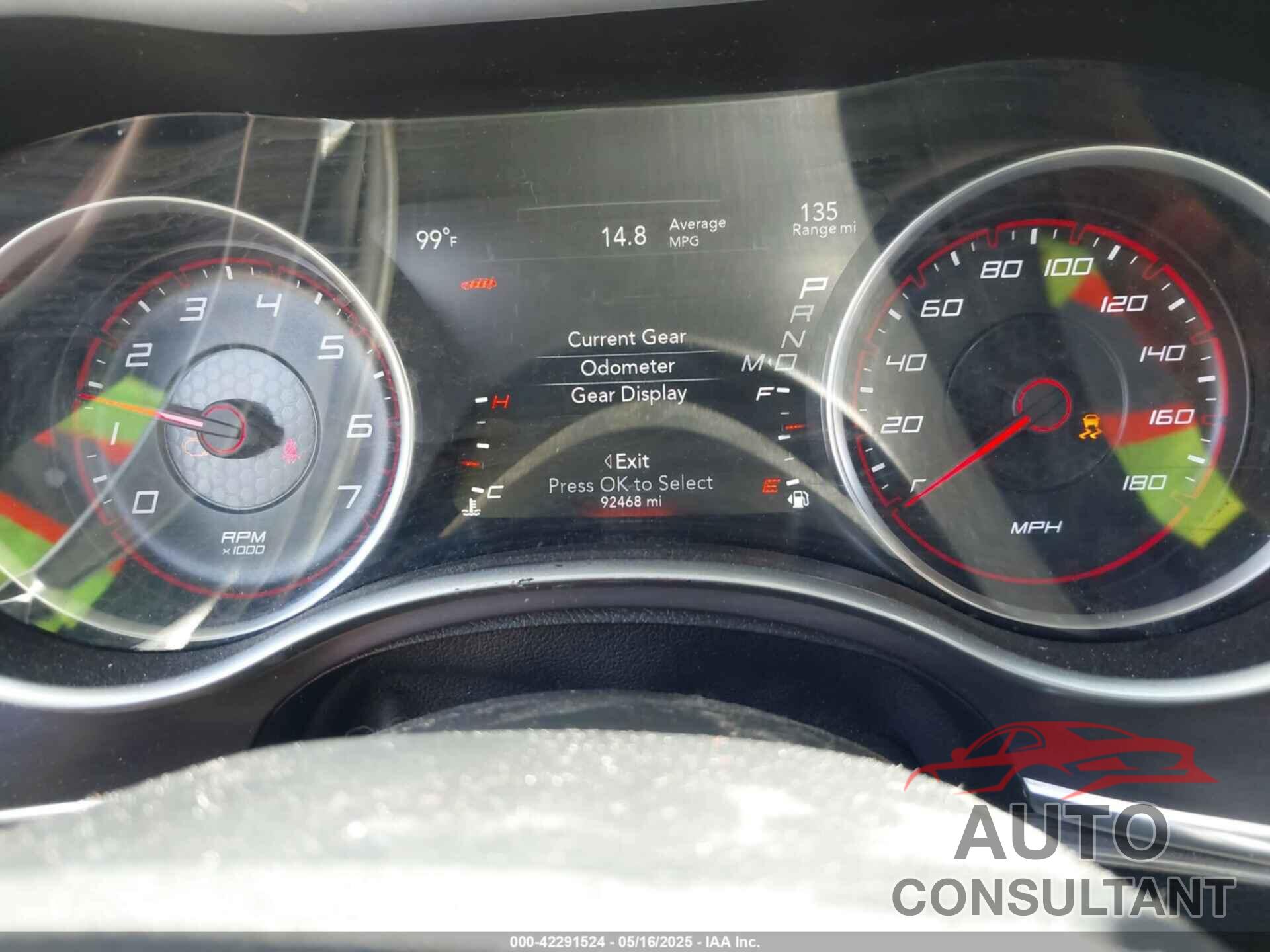 DODGE CHARGER 2017 - 2C3CDXGJ6HH607959
