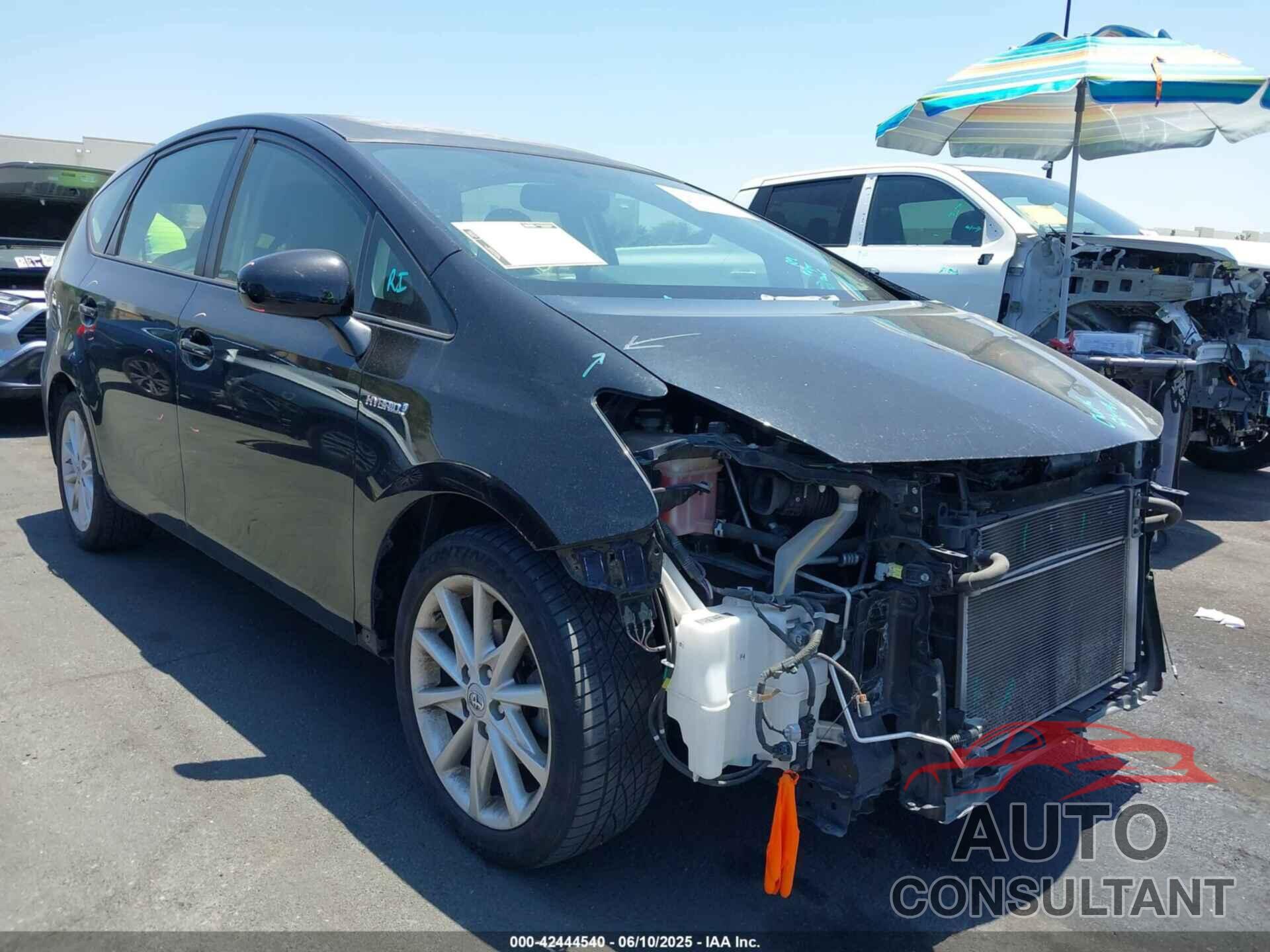 TOYOTA PRIUS V 2012 - JTDZN3EU6C3125979