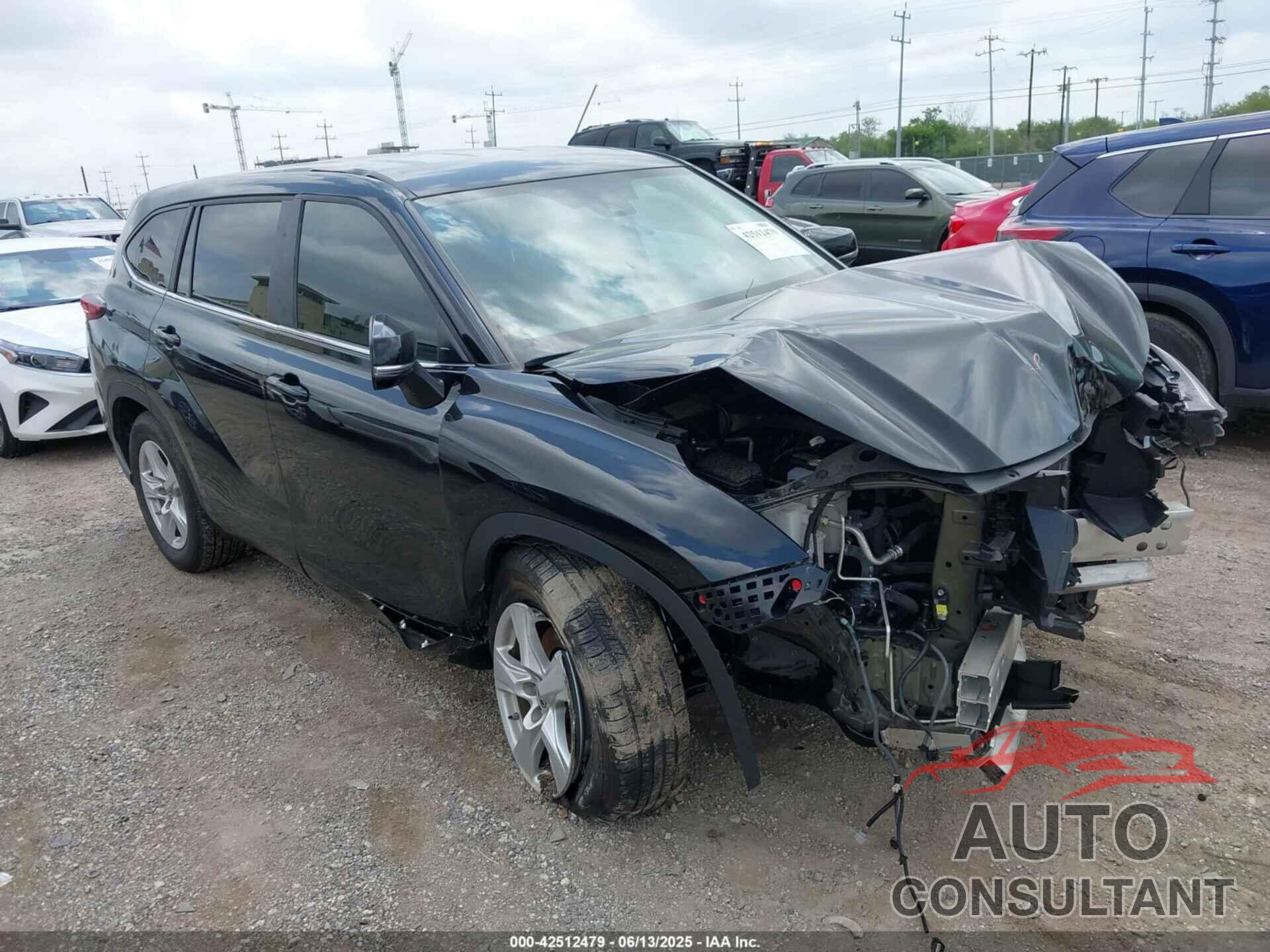 TOYOTA HIGHLANDER 2023 - 5TDKDRAH2PS509679