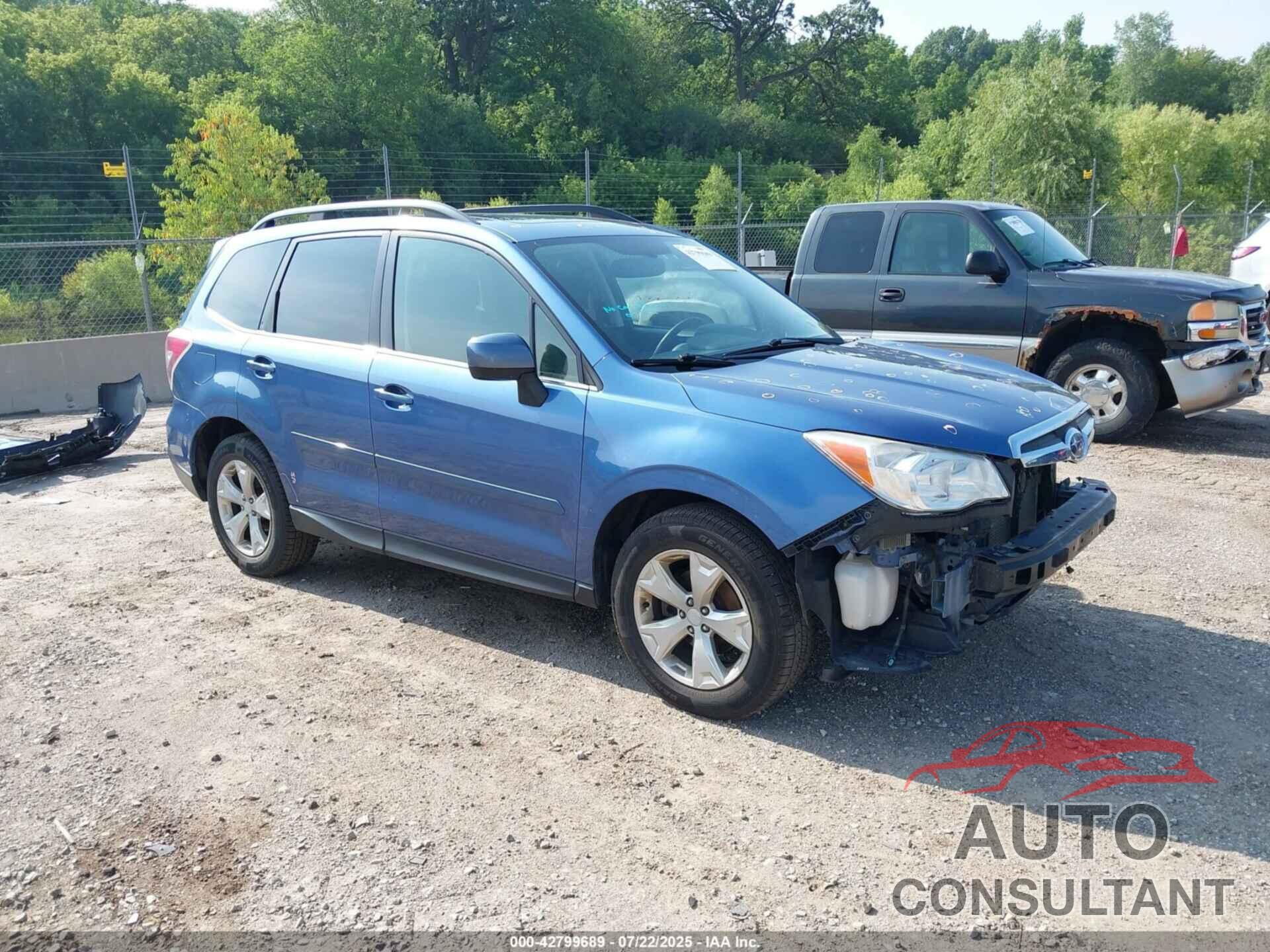 SUBARU FORESTER 2015 - JF2SJAHC4FH404506