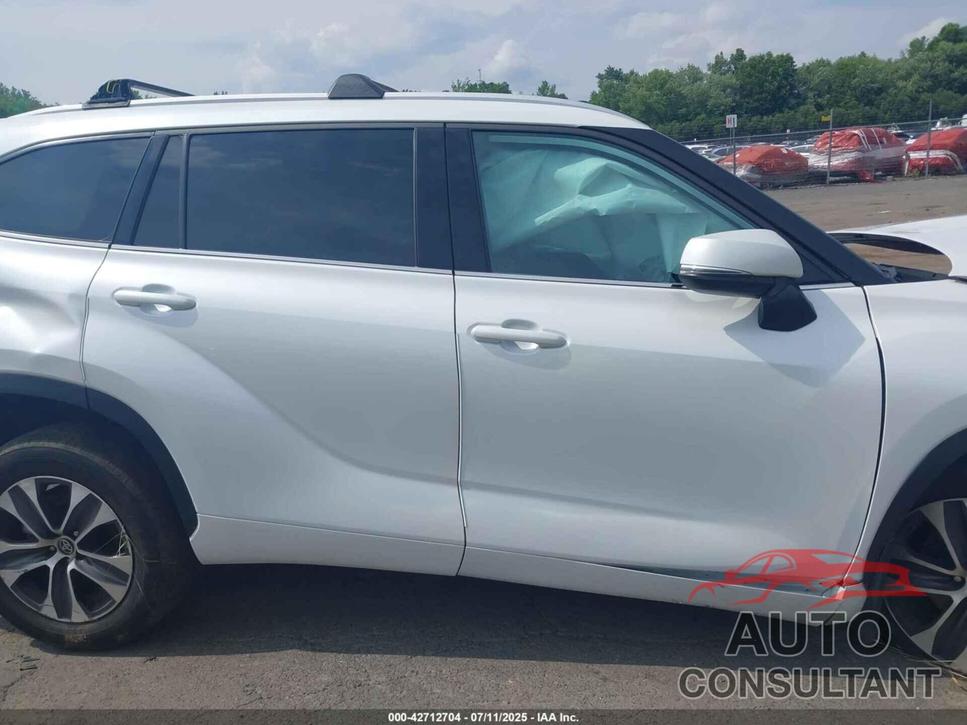TOYOTA HIGHLANDER 2022 - 5TDGZRBH4NS241575