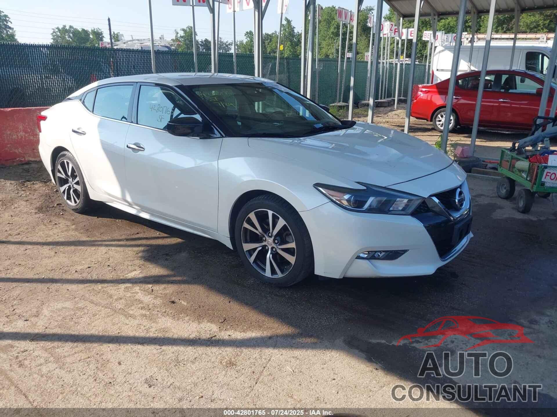 NISSAN MAXIMA 2016 - 1N4AA6AP9GC390031