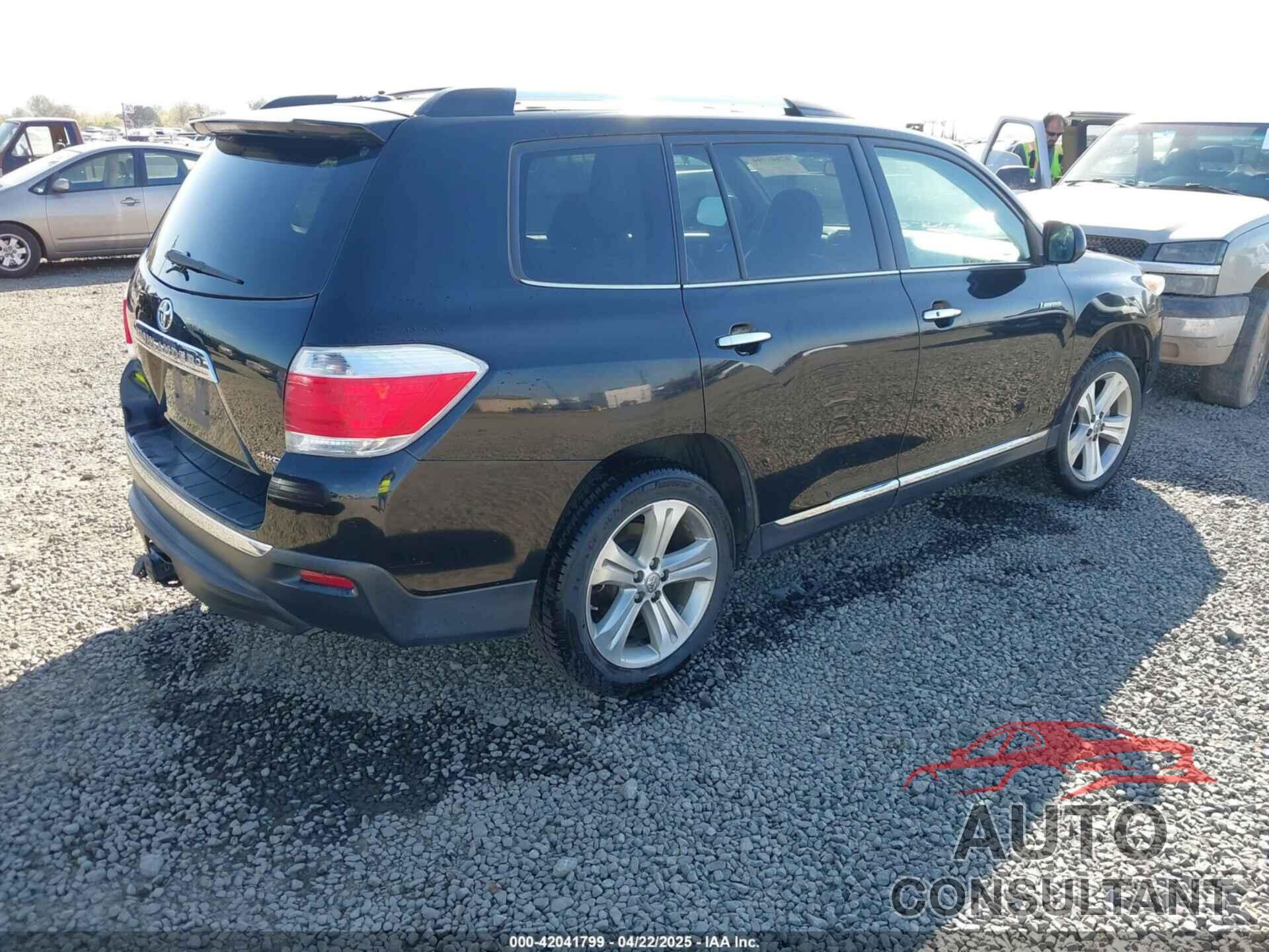 TOYOTA HIGHLANDER 2013 - 5TDDK3EH1DS216163