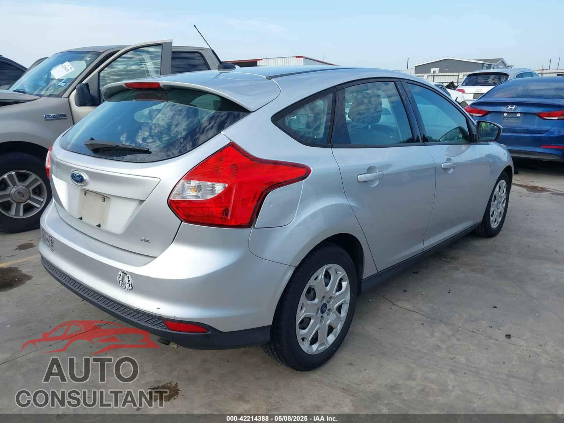 FORD FOCUS 2012 - 1FAHP3K26CL262936