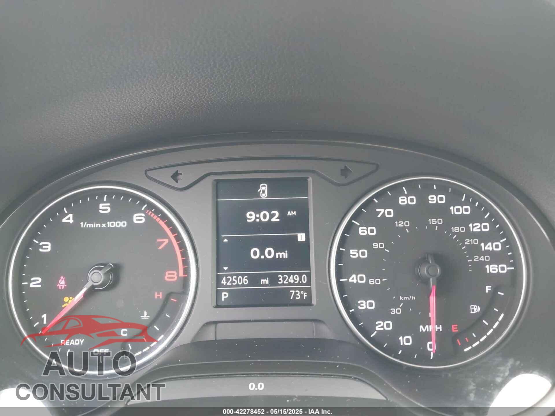 AUDI A3 2016 - WAUA7GFF0G1008461