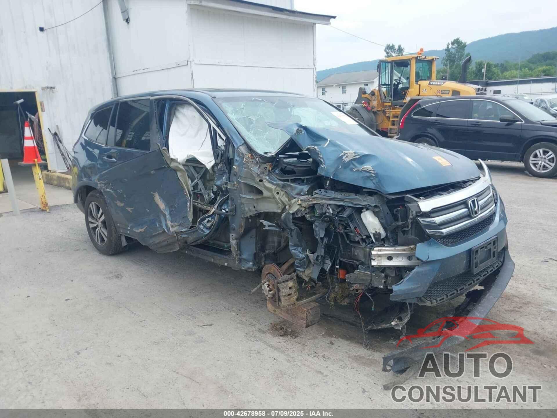 HONDA PILOT 2016 - 5FNYF6H72GB009042