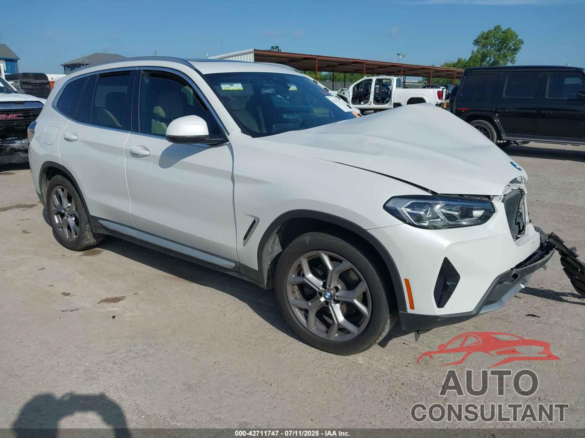 BMW X3 2022 - 5UX53DP07N9N28405