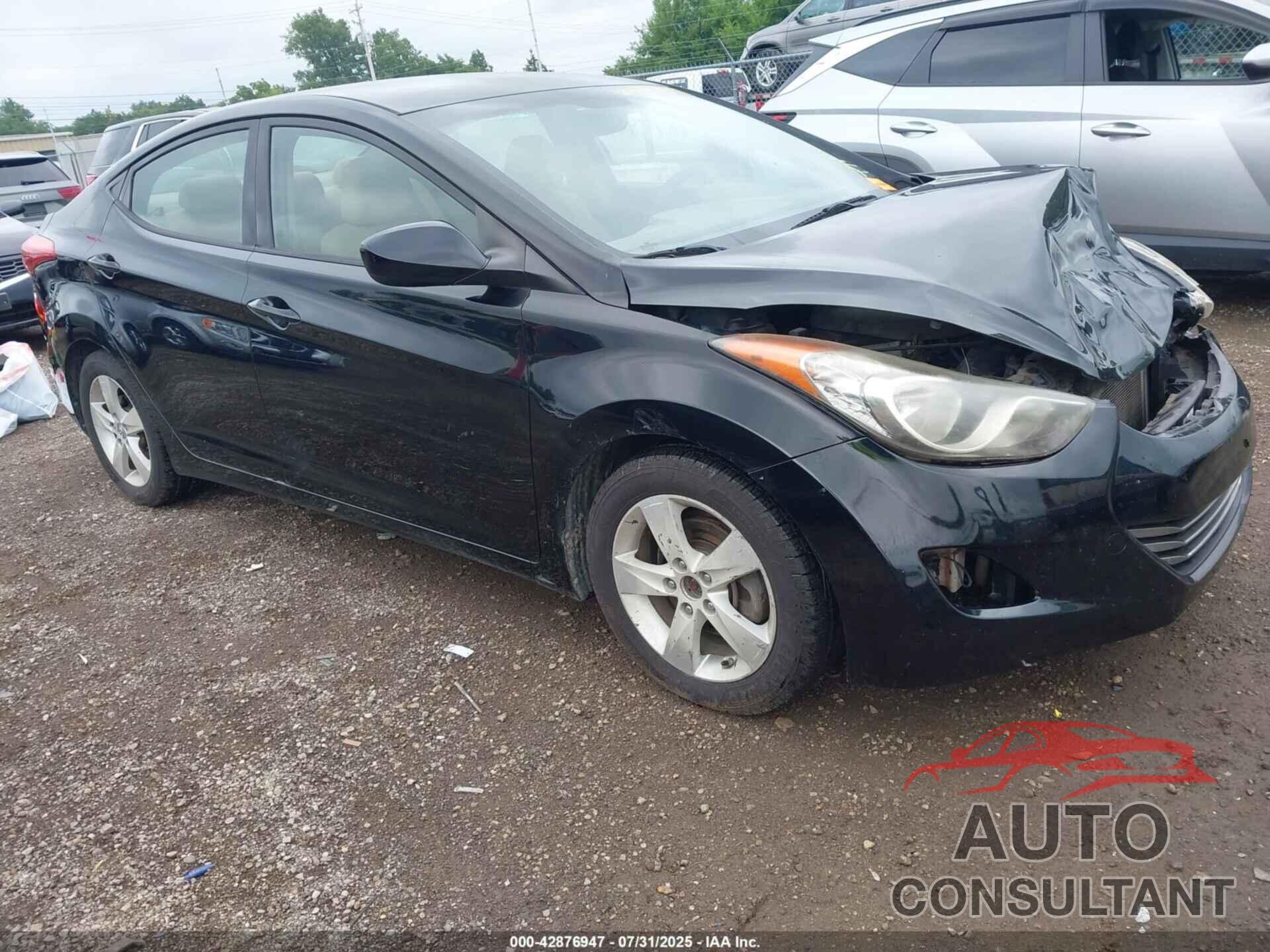 HYUNDAI ELANTRA 2013 - KMHDH4AE5DU653896