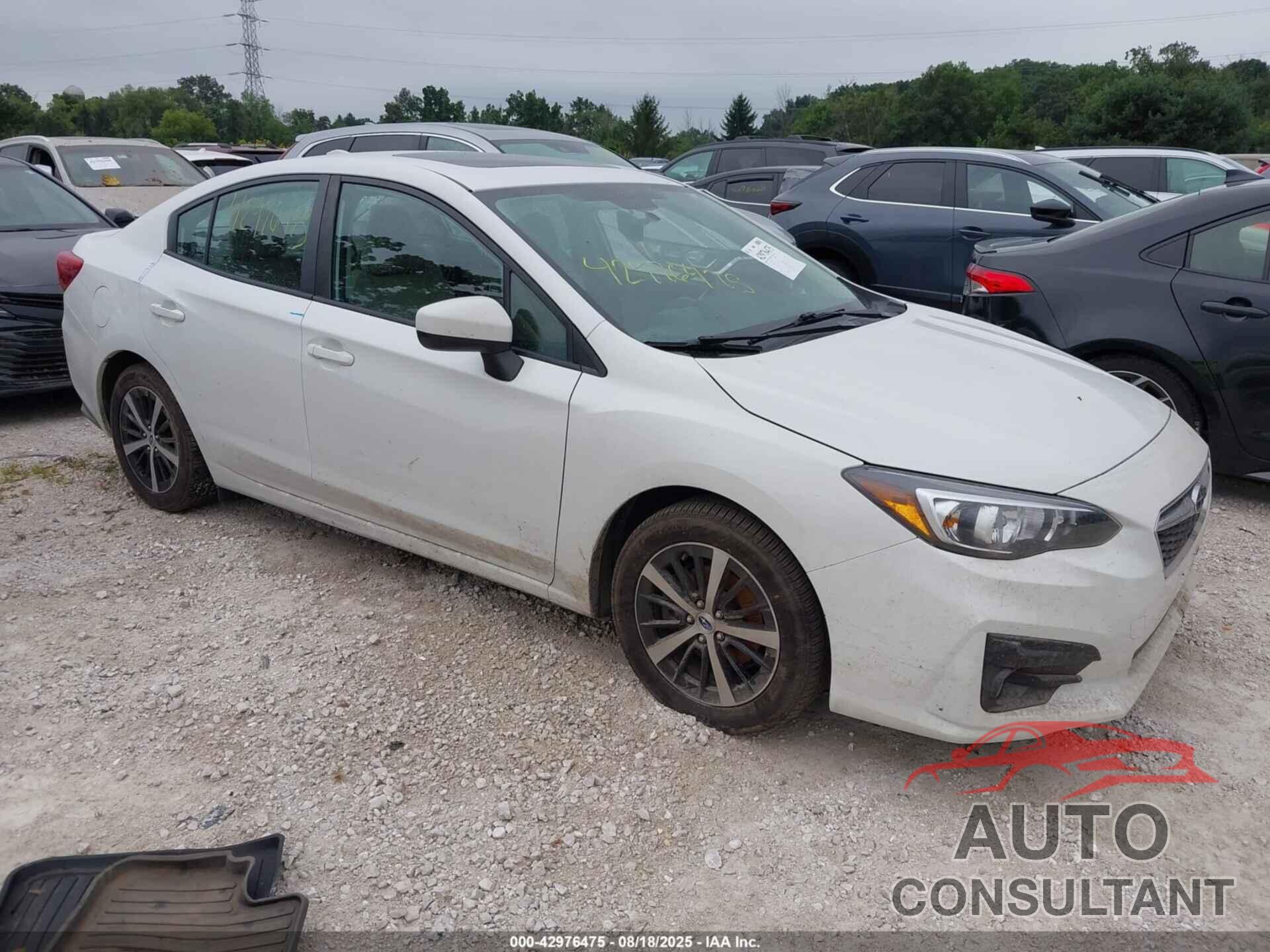 SUBARU IMPREZA 2019 - 4S3GKAD66K3613271