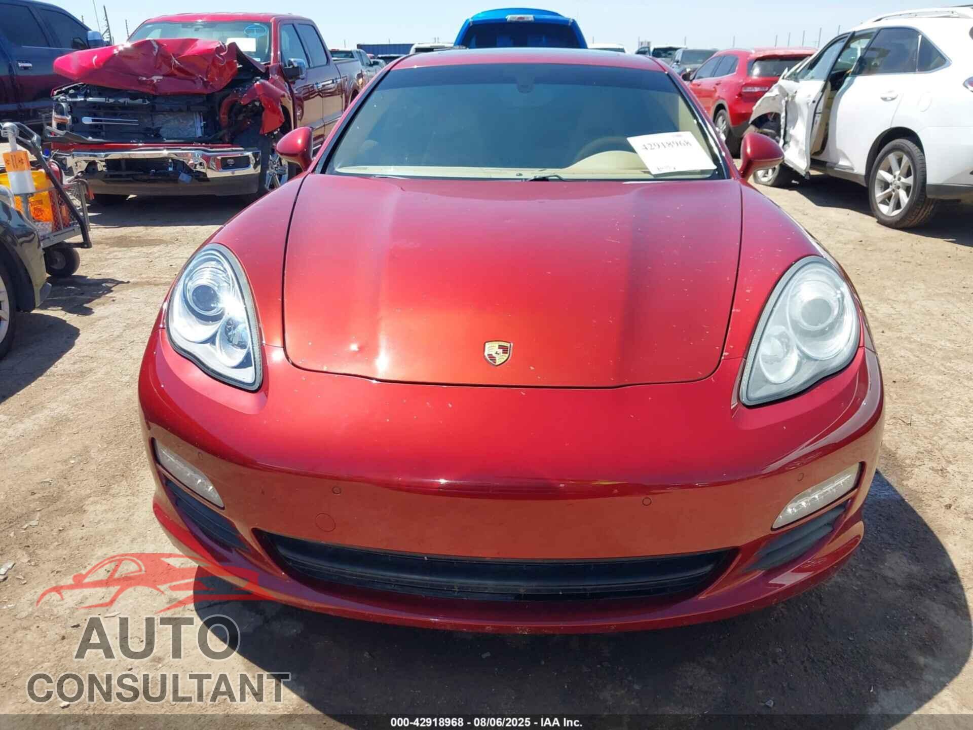 PORSCHE PANAMERA 2012 - WP0AA2A71CL072322