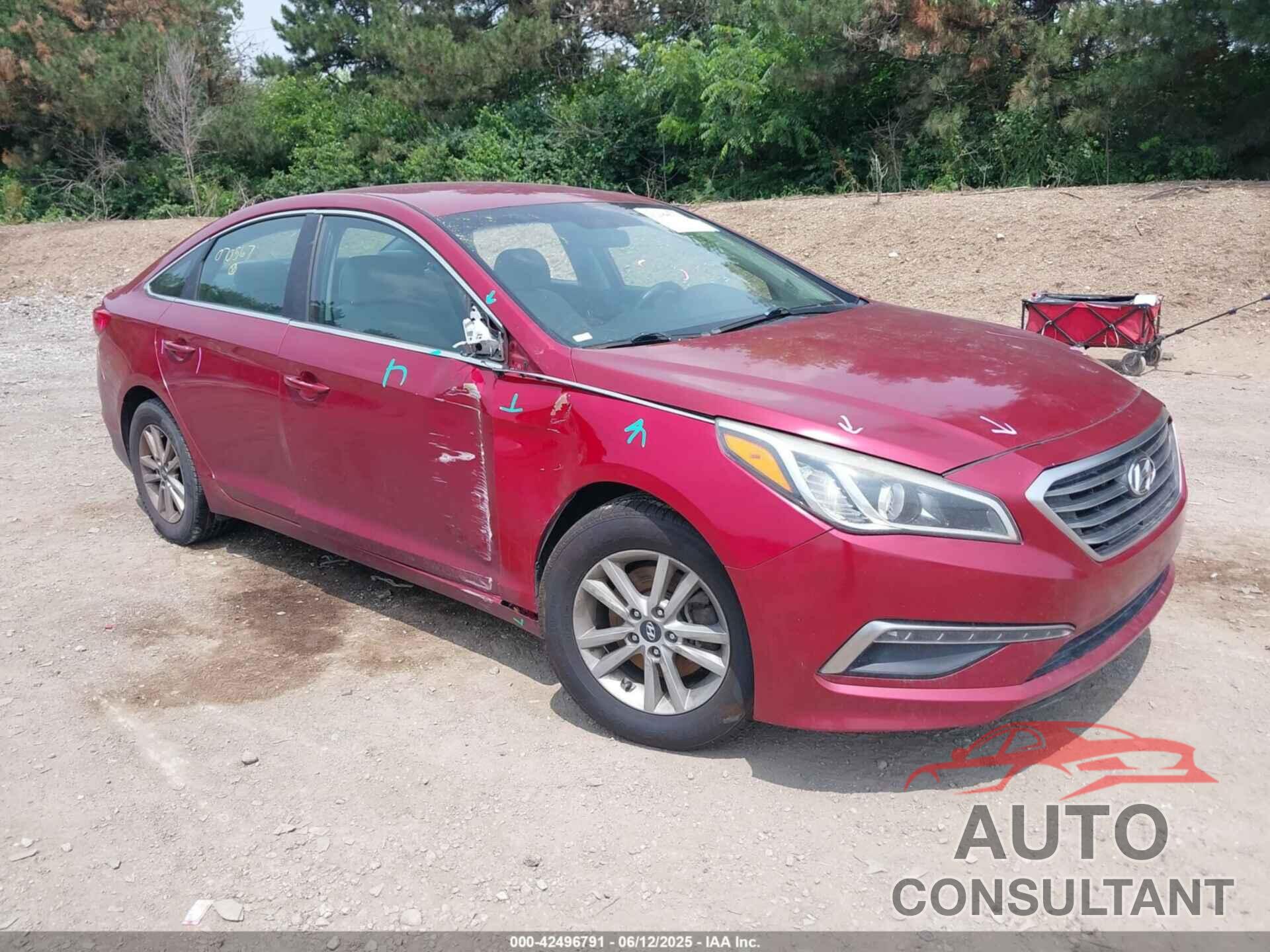 HYUNDAI SONATA 2015 - 5NPE24AF7FH070567