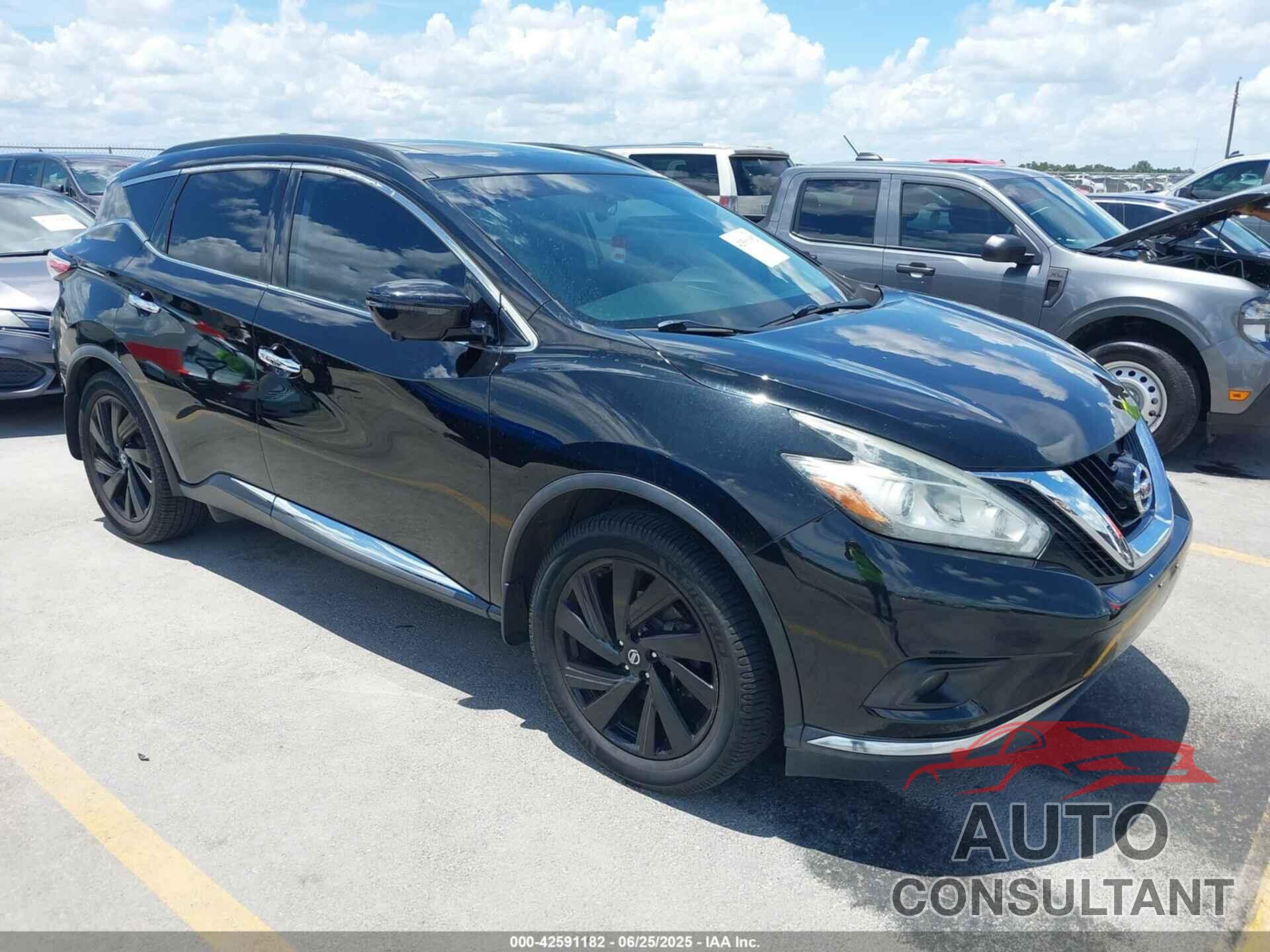 NISSAN MURANO 2017 - 5N1AZ2MHXHN188400