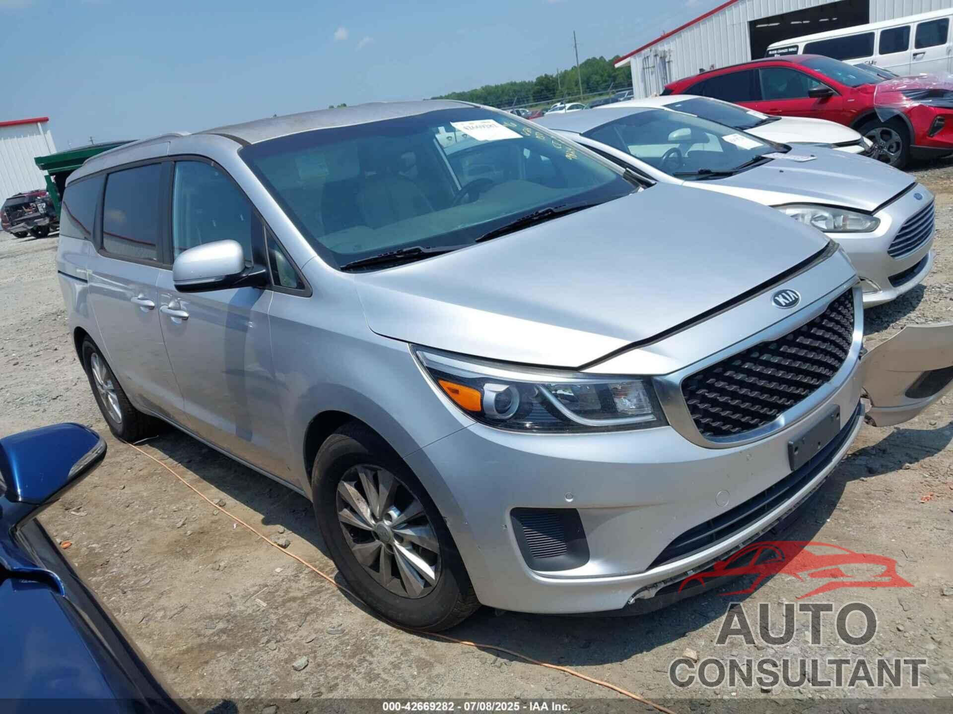 KIA SEDONA 2016 - KNDMB5C19G6209824