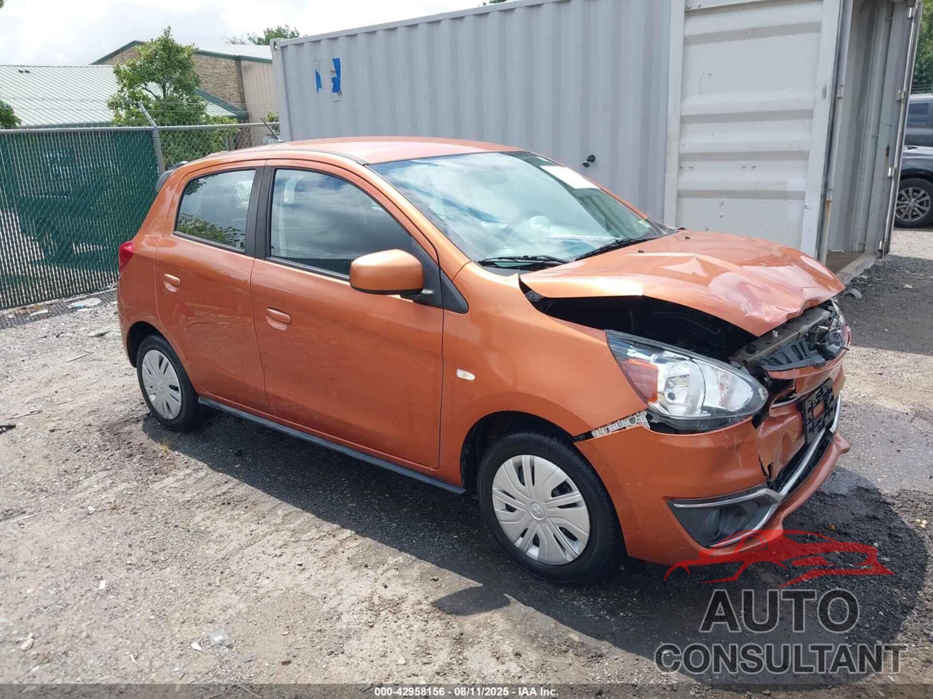 MITSUBISHI MIRAGE 2019 - ML32A3HJ9KH002616