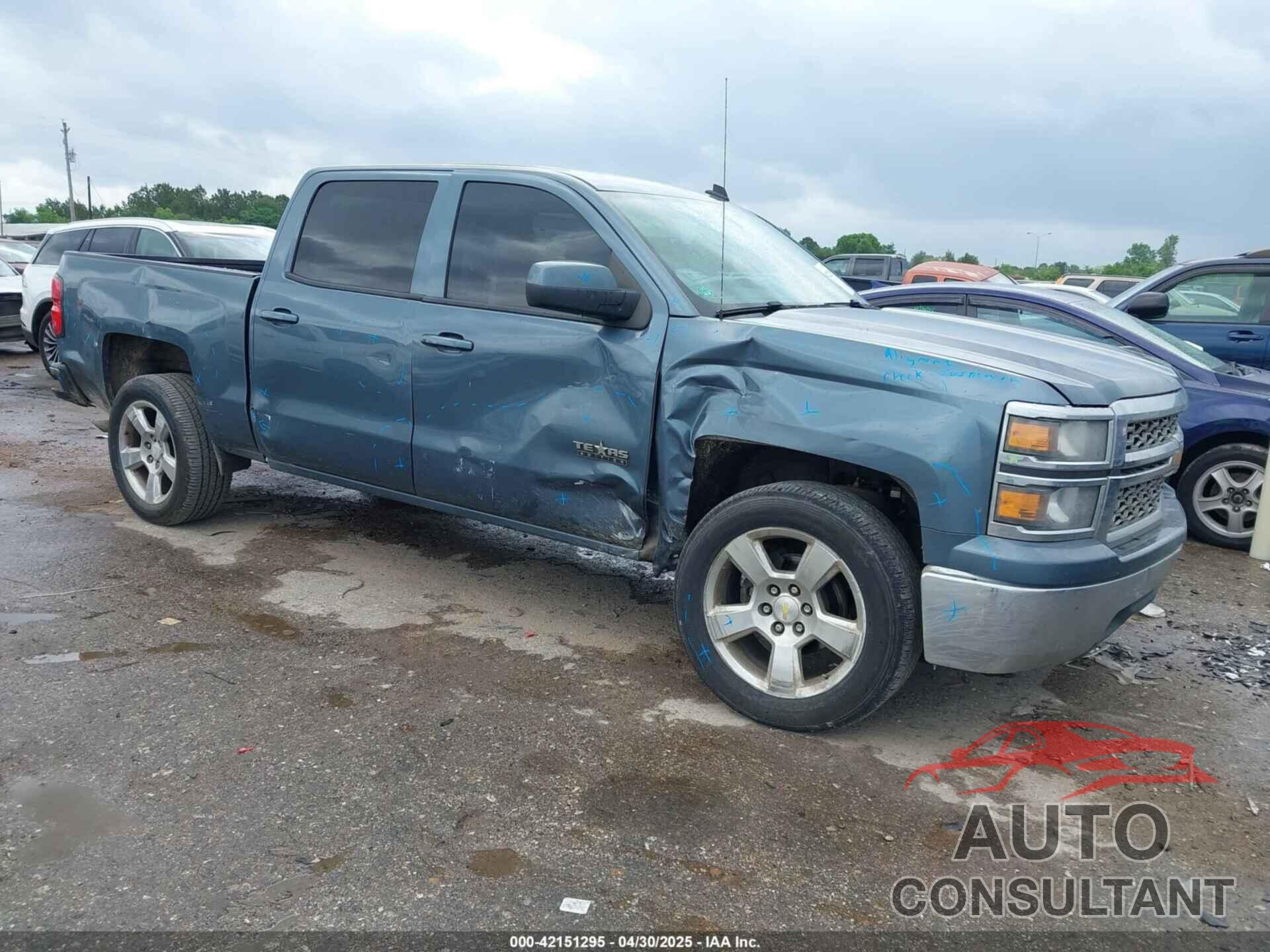CHEVROLET SILVERADO 1500 2014 - 3GCPCRECXEG455325