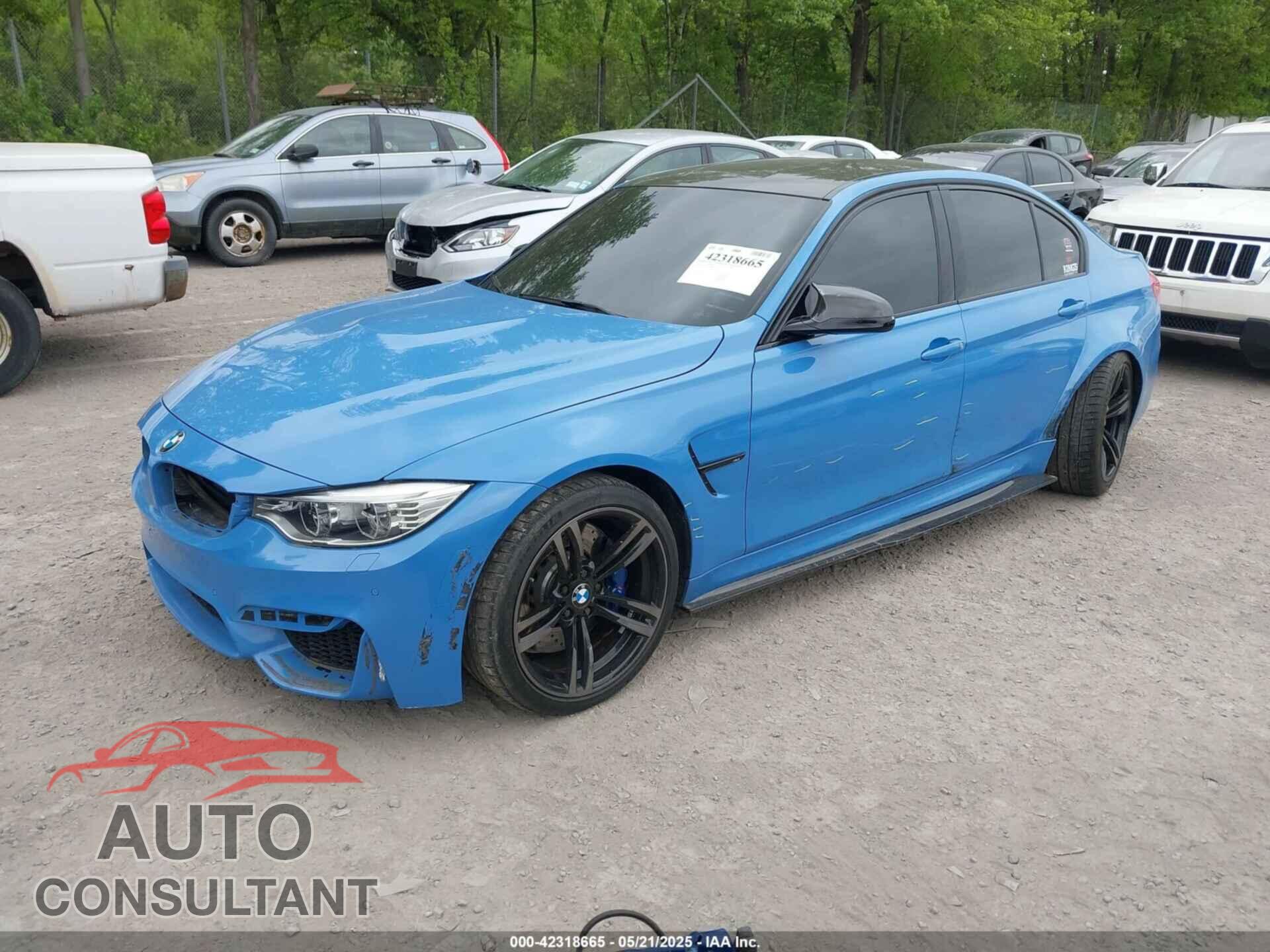 BMW M3 2016 - WBS8M9C57GP966908