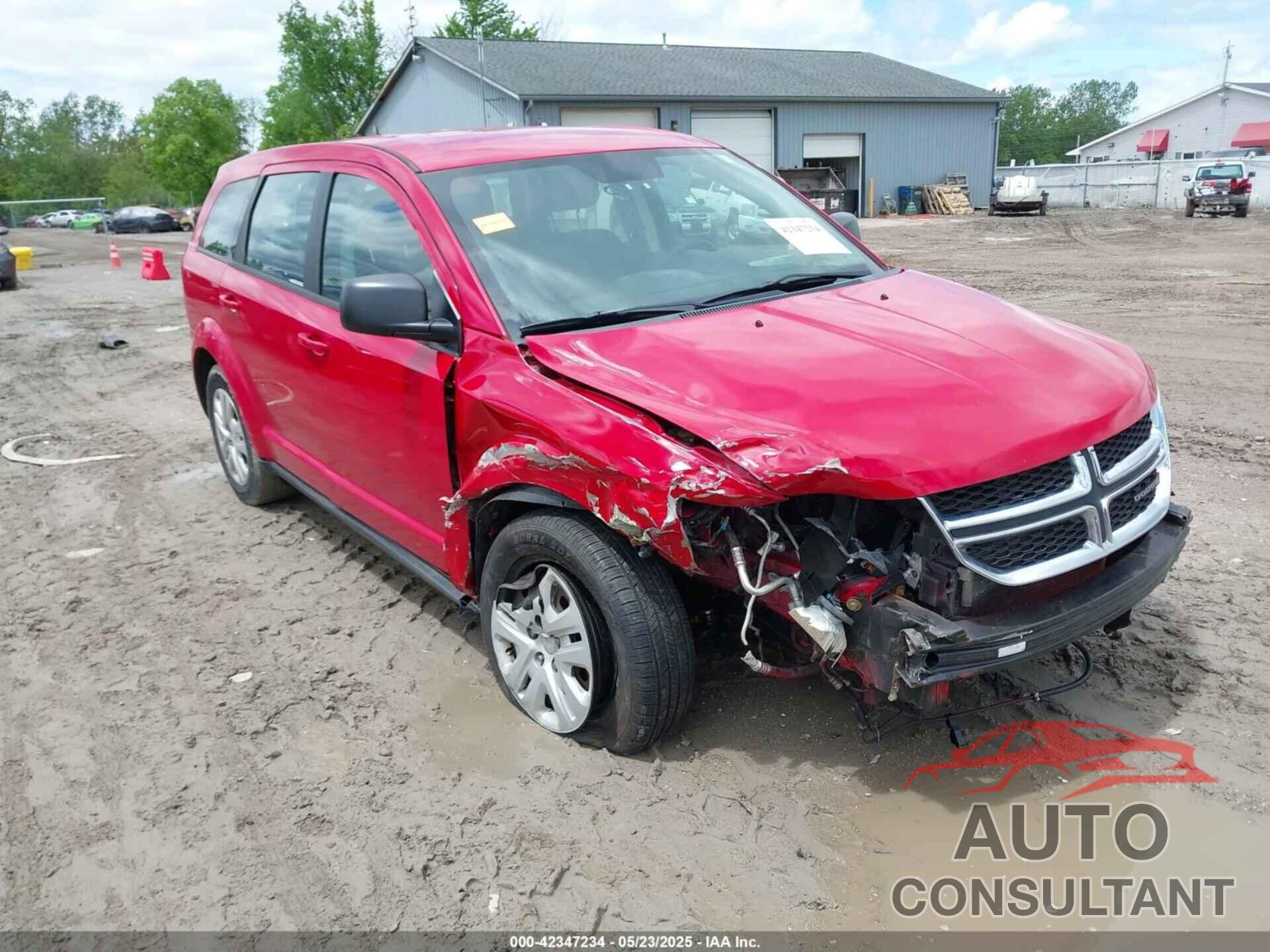 DODGE JOURNEY 2013 - 3C4PDCAB4DT723573