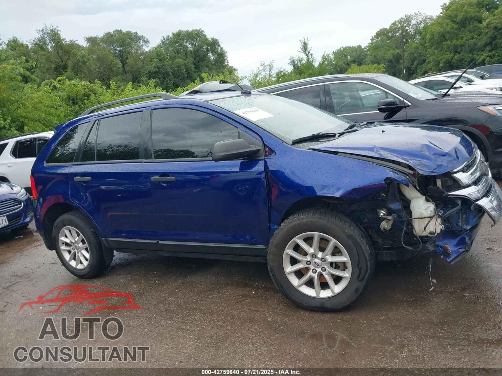 FORD EDGE 2013 - 2FMDK3GC2DBB74309
