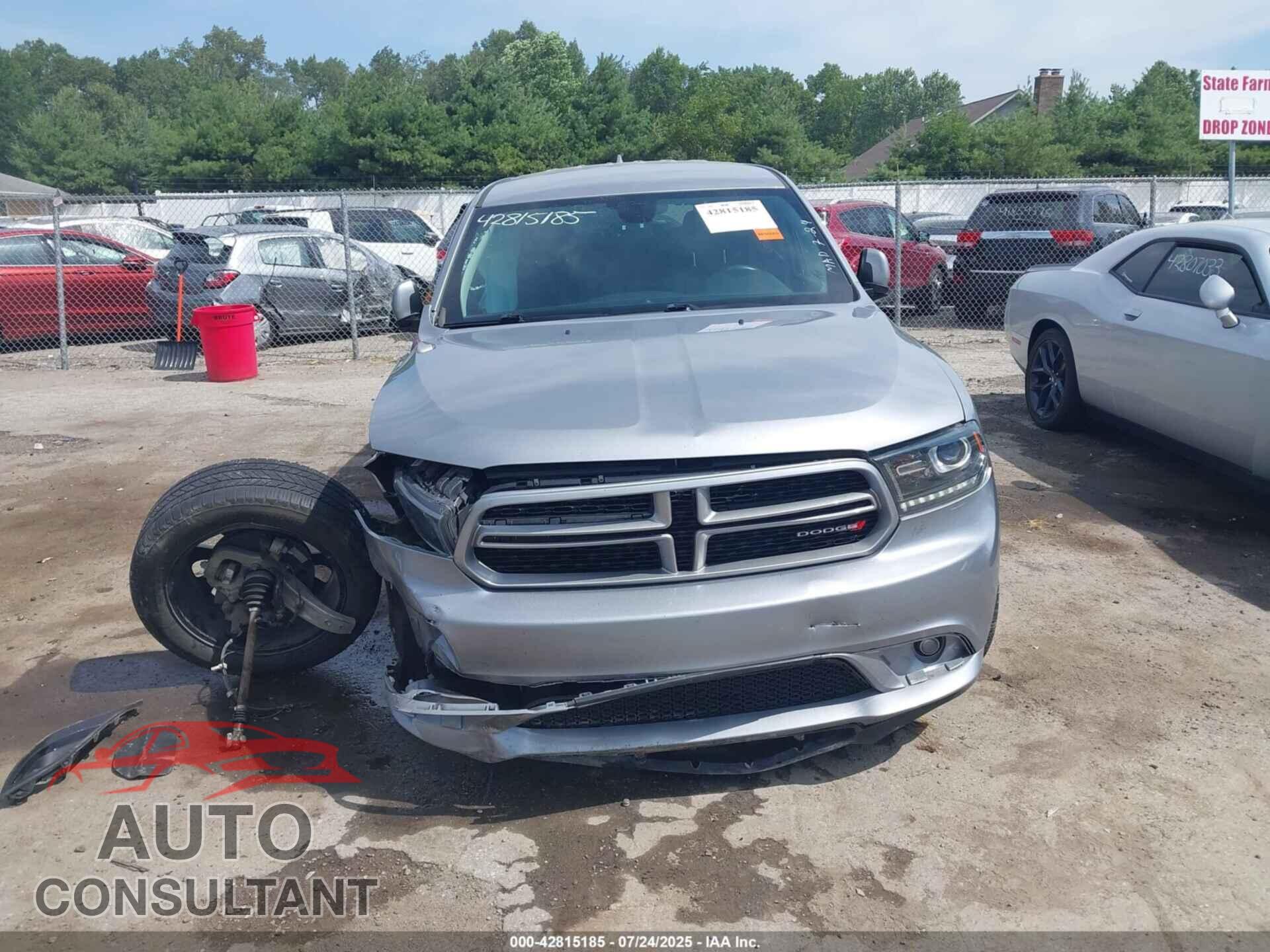 DODGE DURANGO 2017 - 1C4RDJDG8HC814299