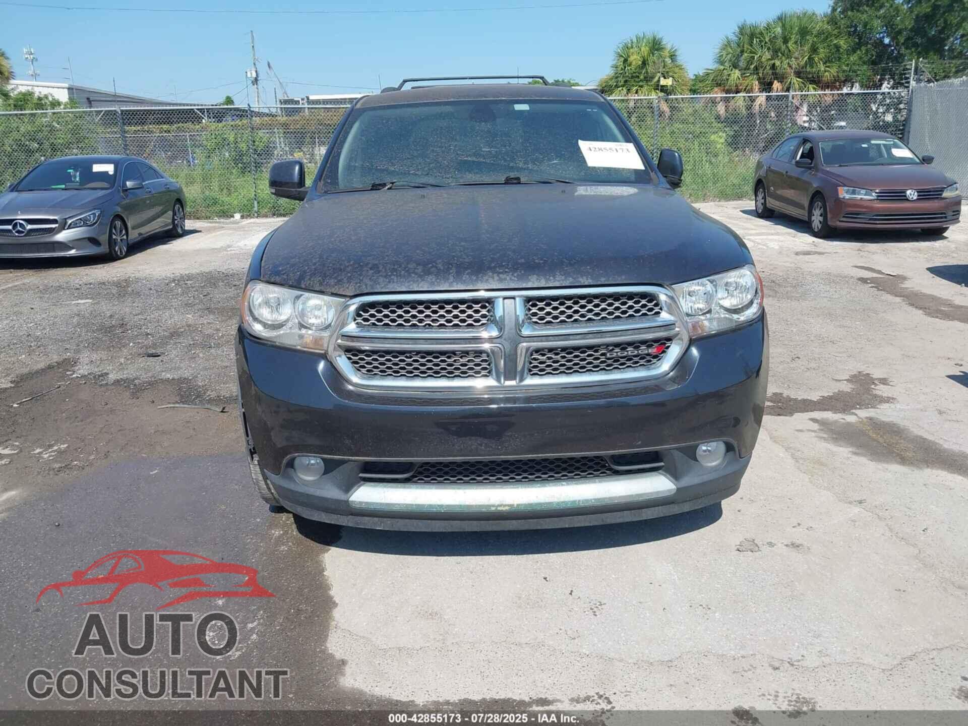DODGE DURANGO 2012 - 1C4RDHDG3CC202562
